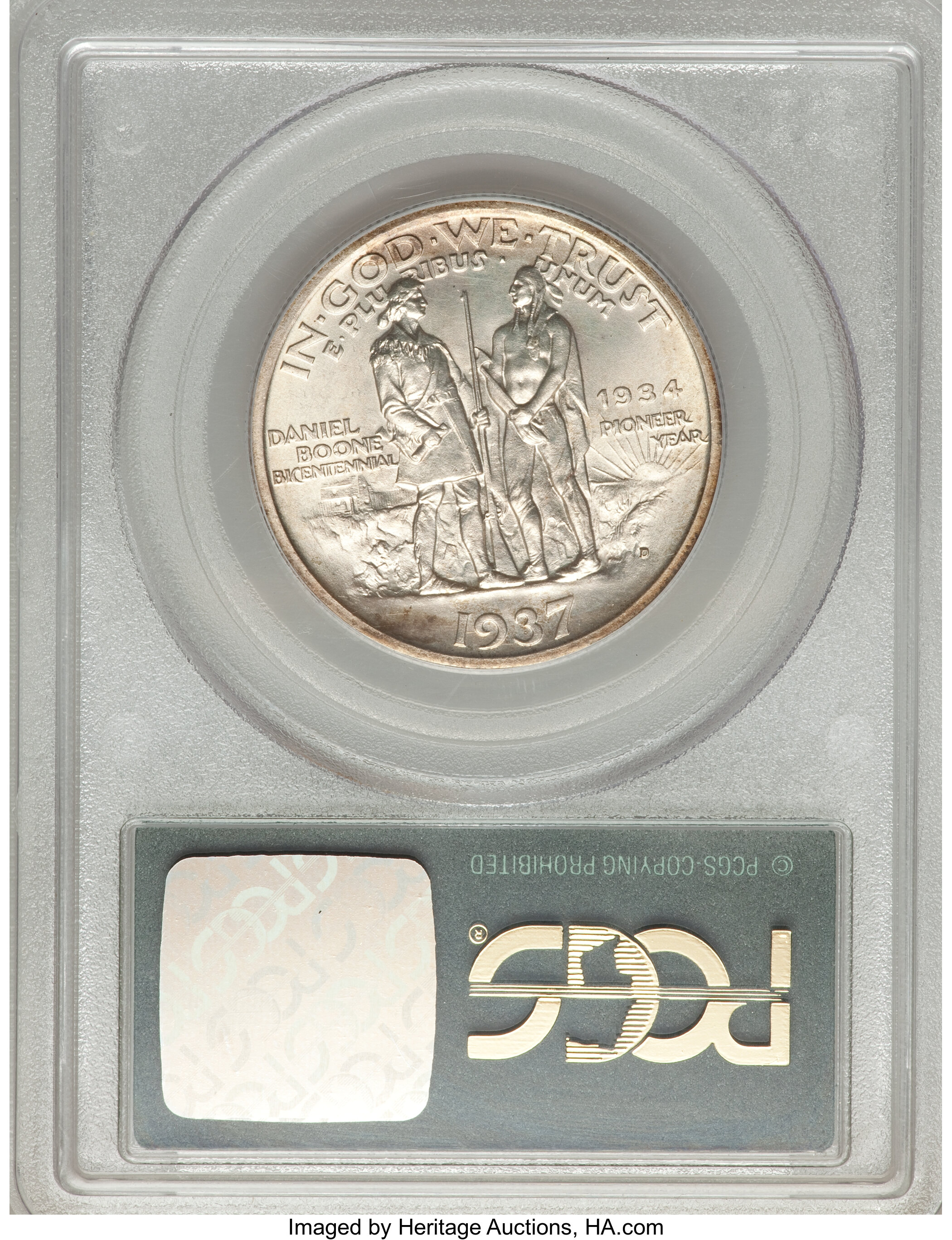 1937-D 50c Boone AU58 thumbnail 13