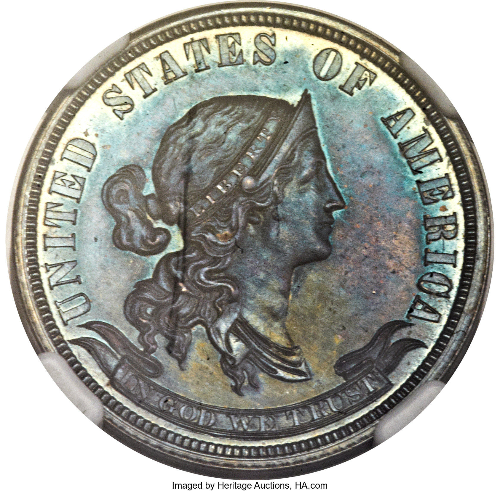 image for: 1870 25C Standard Silver Quarter Dollar, Judd-895, Pollock-1002, Low R.7, PR66 NGC....