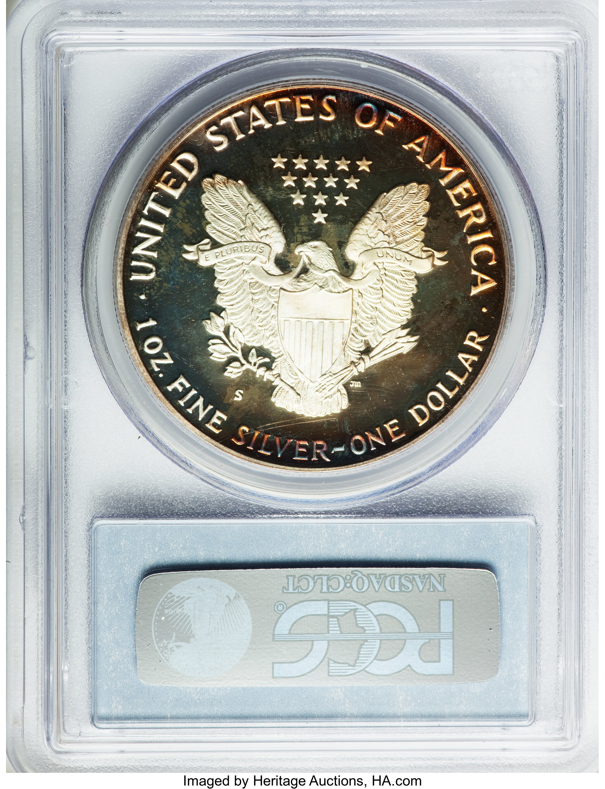 1988-S $1  Silver Eagle PR DCAM PR64 DCAM thumbnail 4