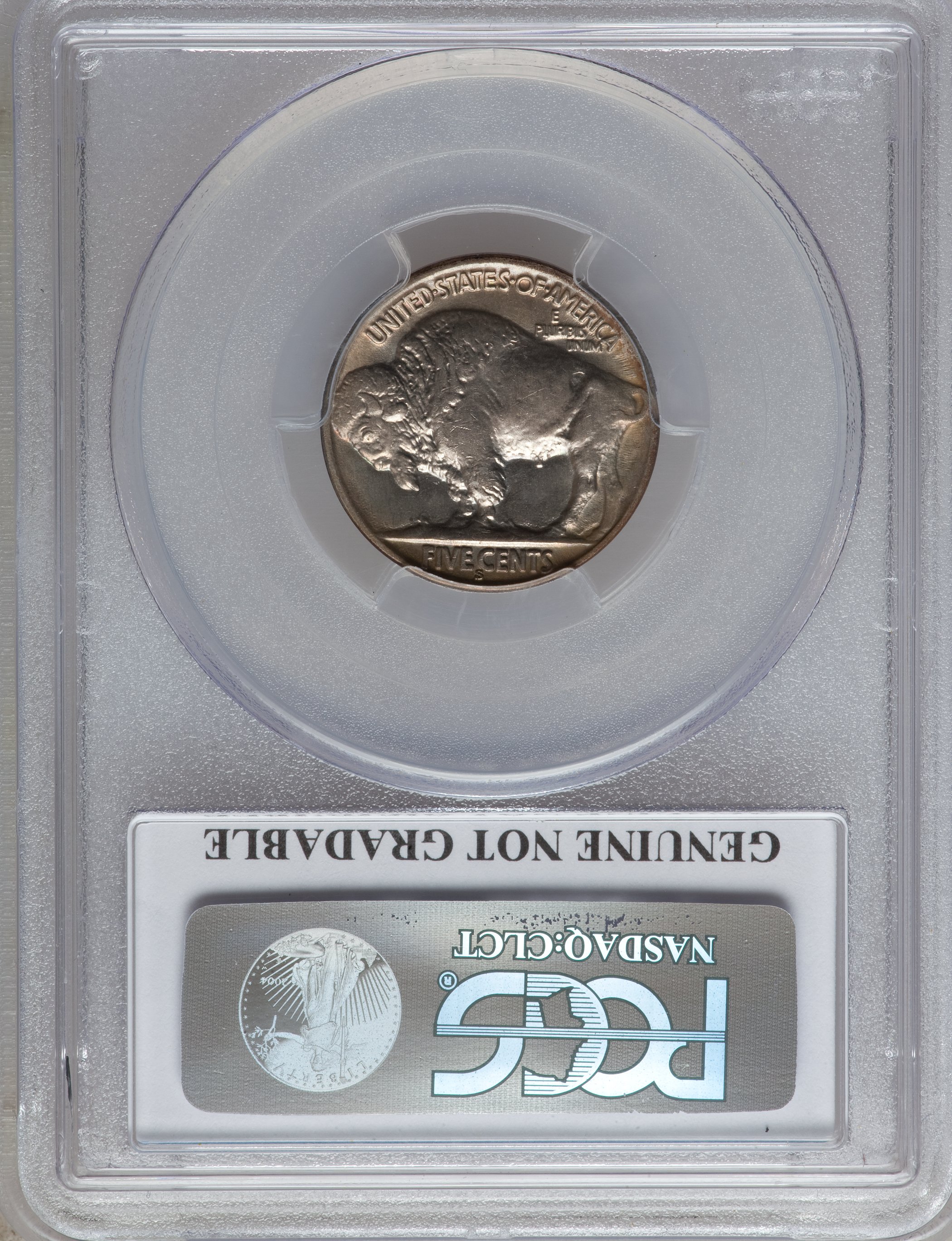 1928-S 5c MS60 CAC thumbnail 2