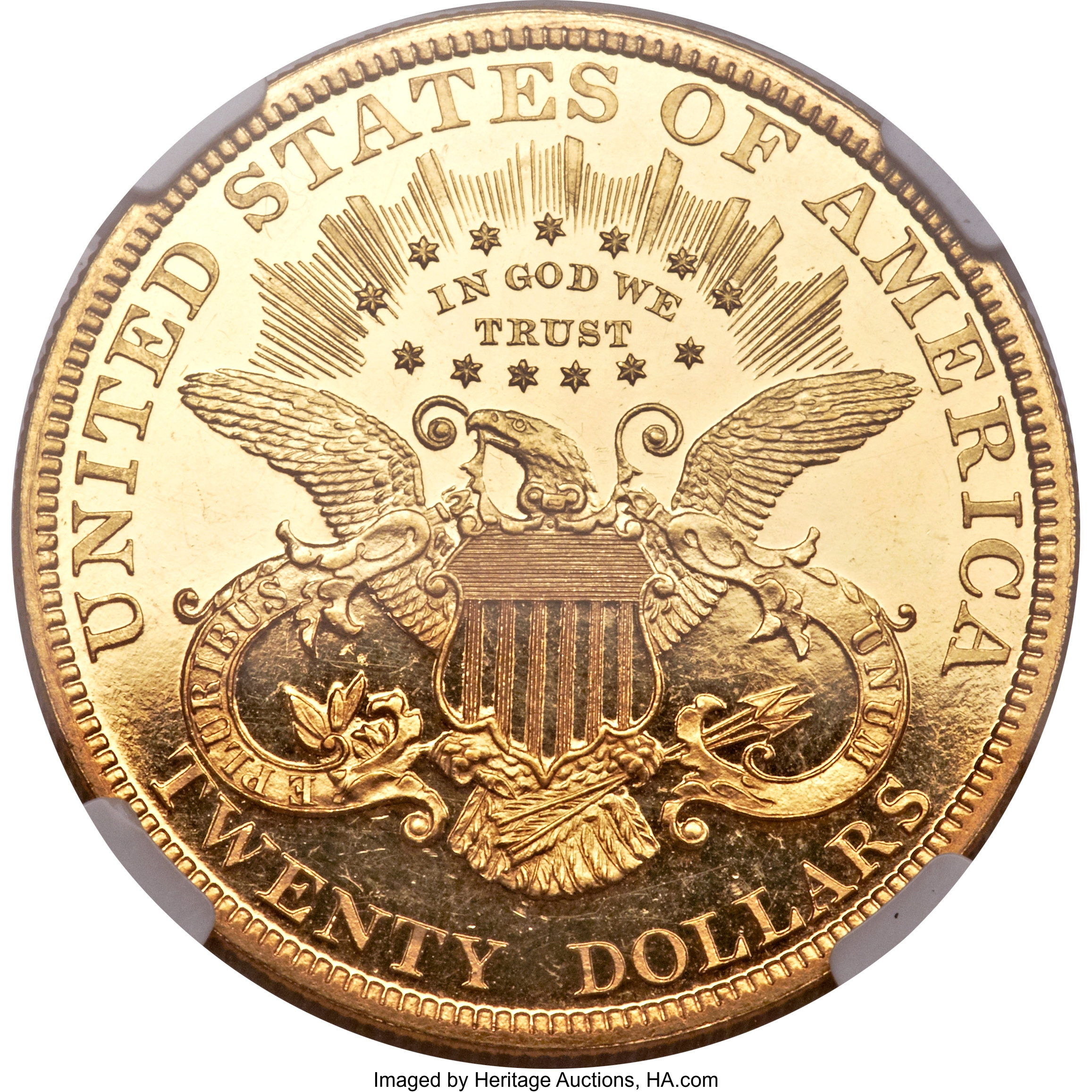 image for: 1897 $20 PR64 Ultra Cameo NGC....