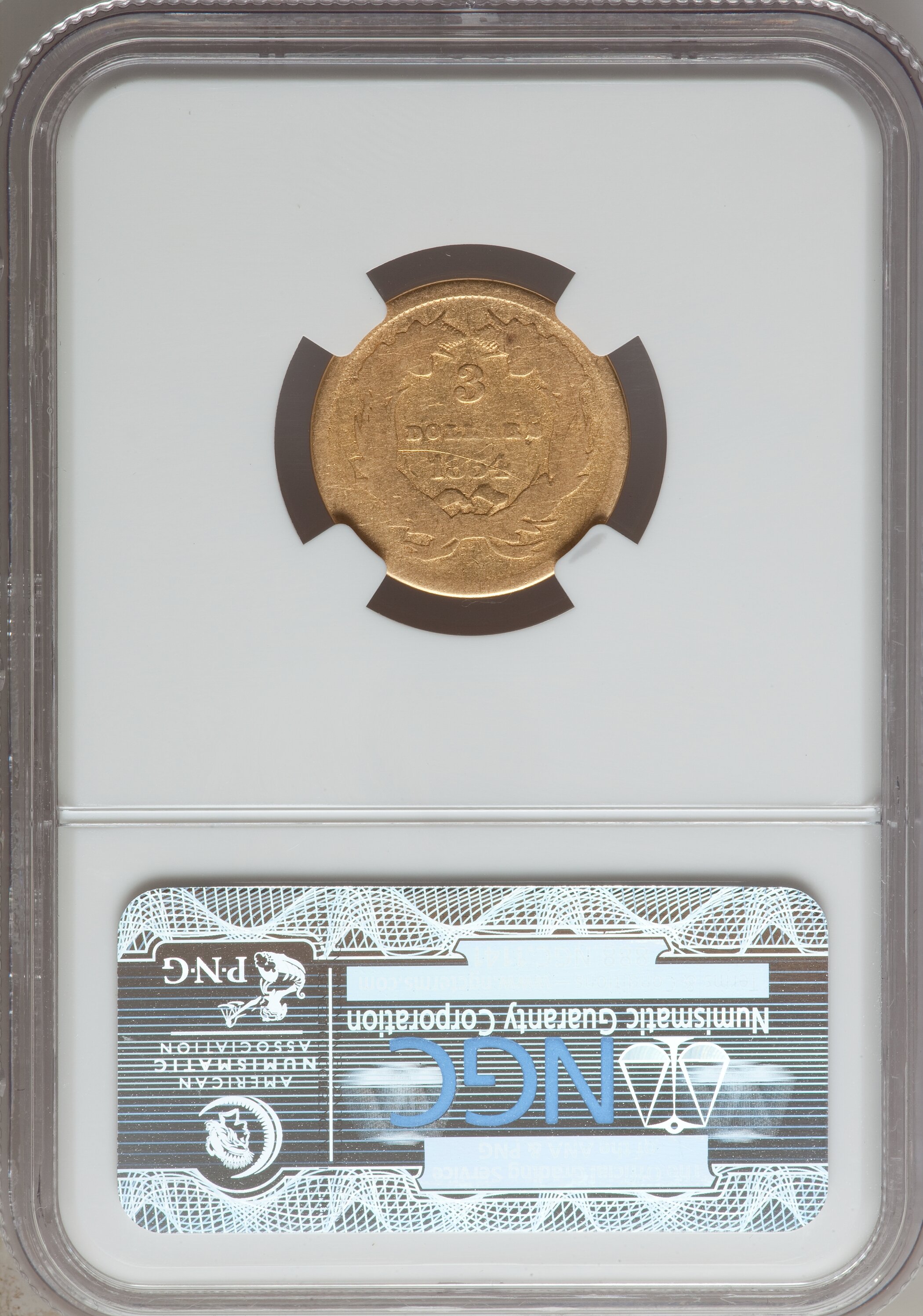 1854 $3 VF20 thumbnail 11