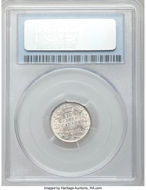 image for: Edward VII 10 Cents 1908