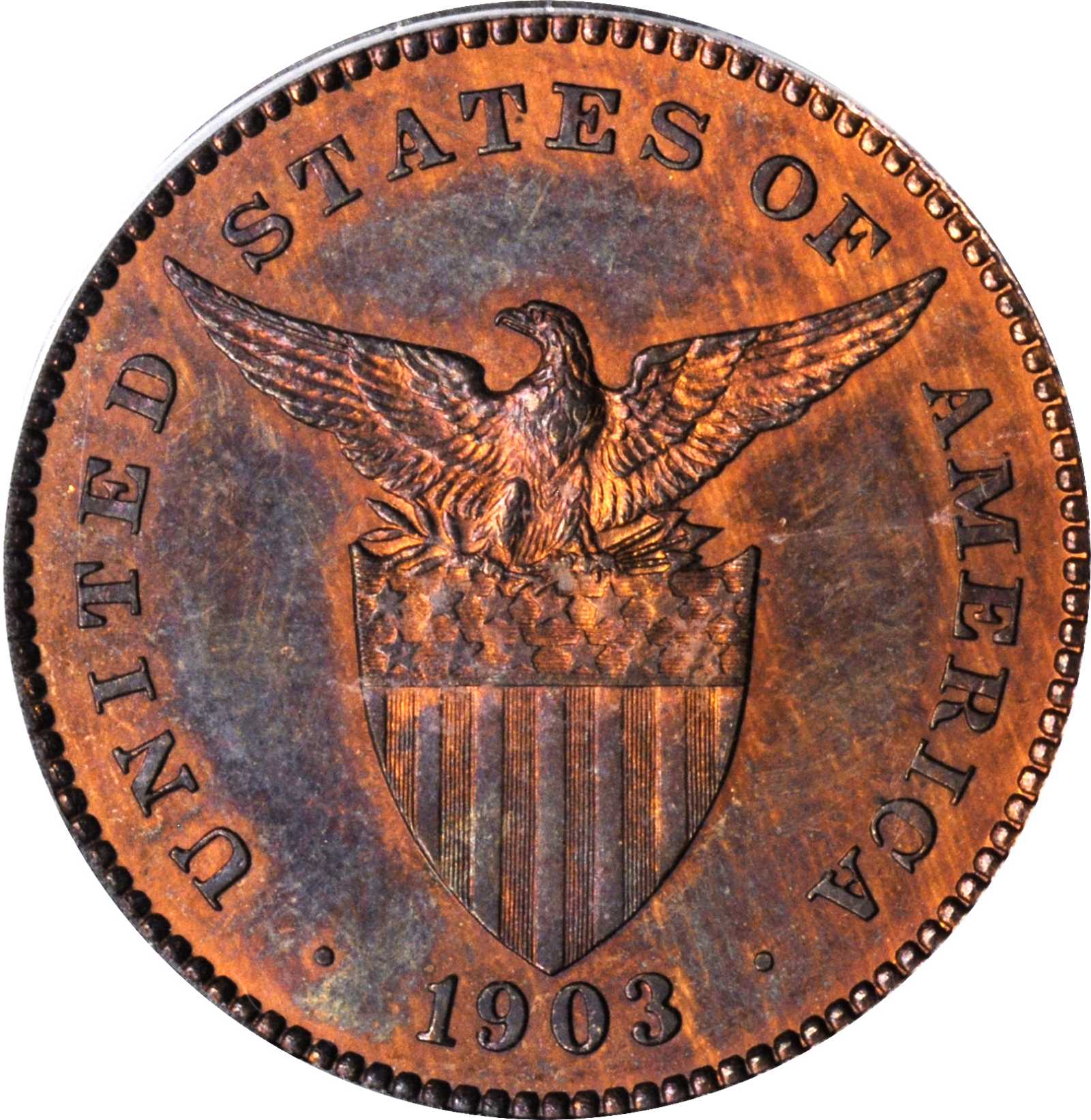 image for: PHILIPPINES. Seven Piece Proof Set, 1903.