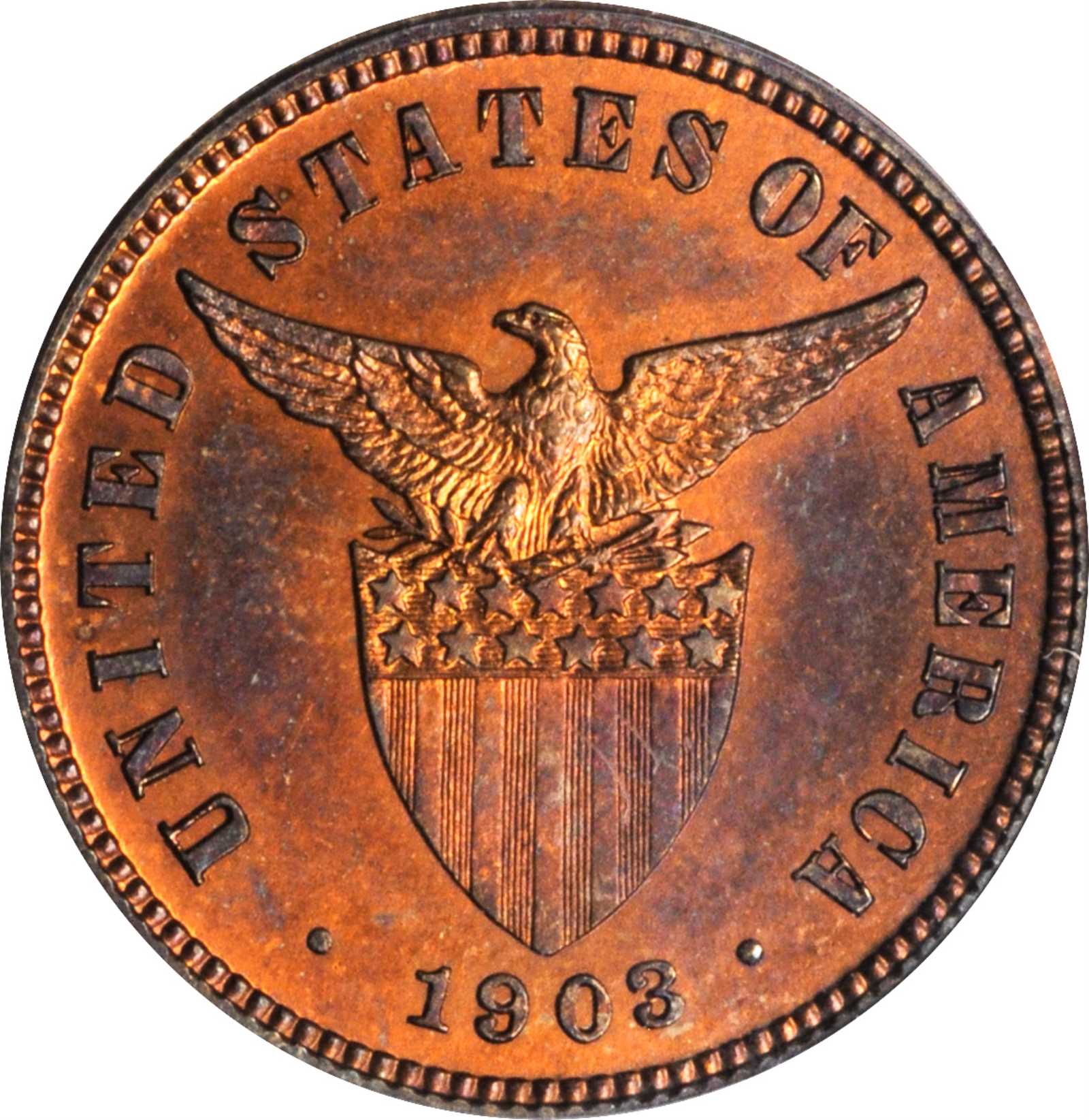 image for: PHILIPPINES. Seven Piece Proof Set, 1903.