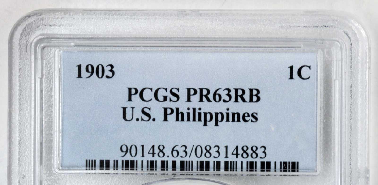 image for: PHILIPPINES. Seven Piece Proof Set, 1903.