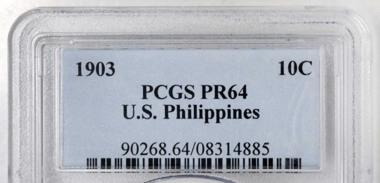 image for: PHILIPPINES. Seven Piece Proof Set, 1903.