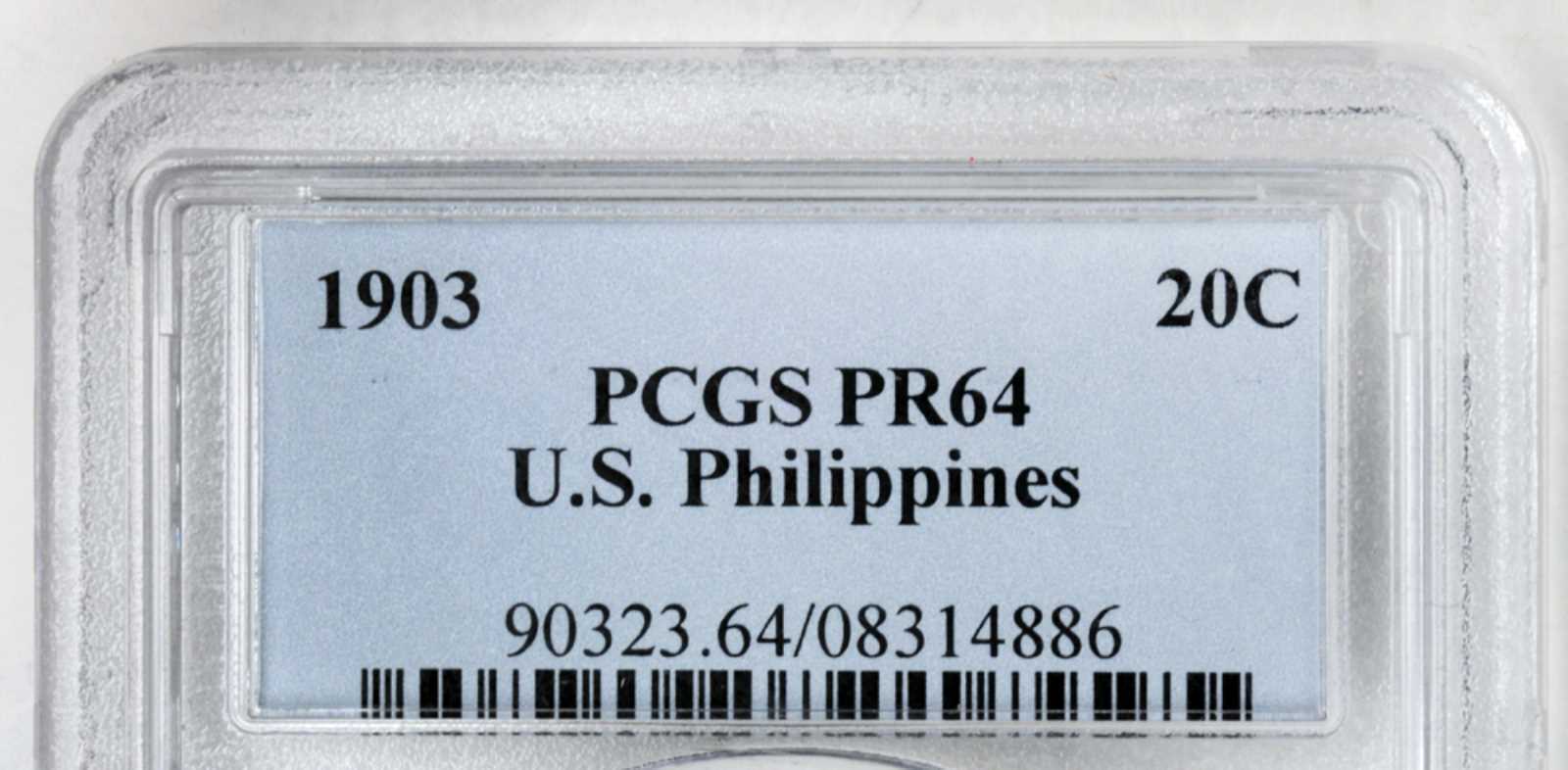 image for: PHILIPPINES. Seven Piece Proof Set, 1903.