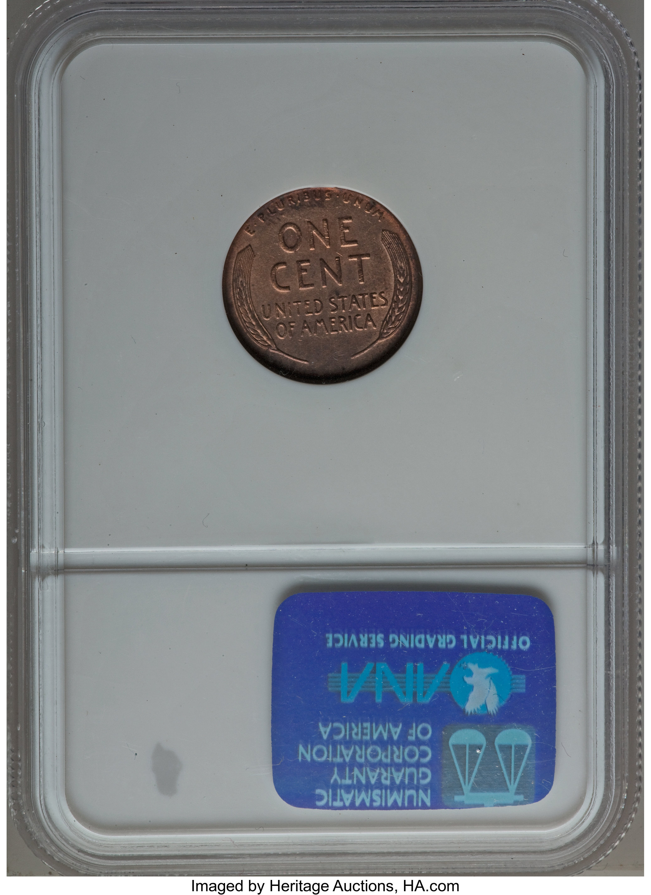 1955 1c Doubled Die Obverse MS RB AU58 RB thumbnail 2