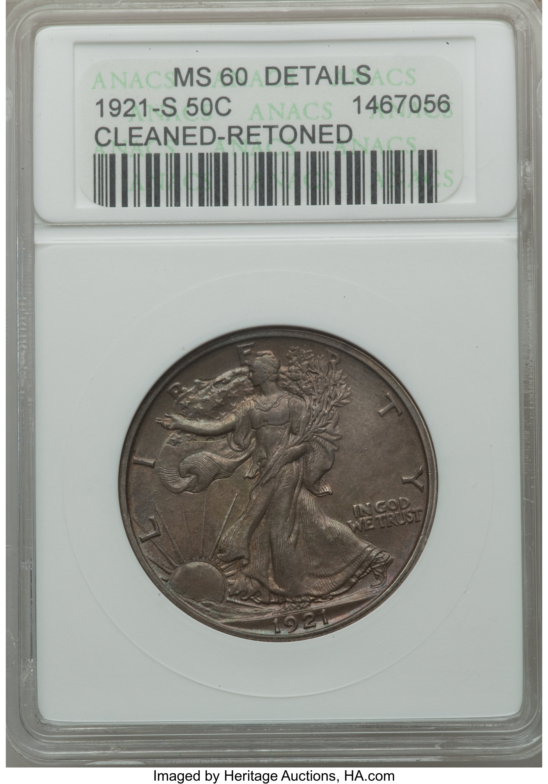 1921-S 50c XF45 thumbnail 19