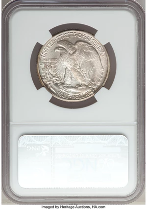 image for: 1945-D 50C MS68 ★ NGC....