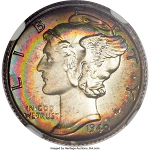 image for: 1940 10C PR69 NGC....