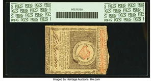 image for: New Jersey June 9, 1780 $8 PCGS Extremely Fine 40....