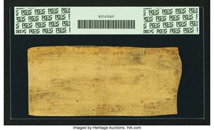 image for: Virginia September 1, 1775 £5 PCGS Apparent Very Fine 20....