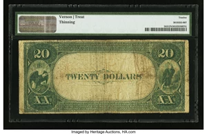 image for: El Reno, OK - $20 1882 Value Back Fr. 583 The Citizens NB Ch. # (W)5985...