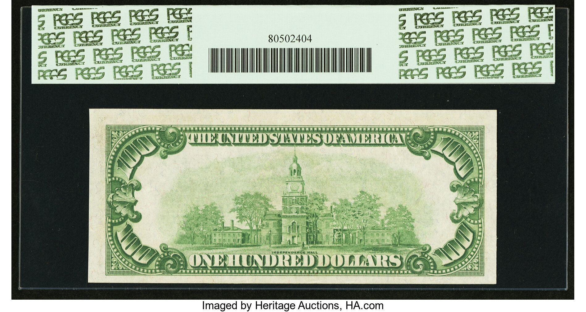 image for: Fr. 2152-F* $100 1934 Federal Reserve Note. PCGS Choice New 63....