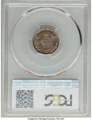 image for: Edward VII 10 Cents 1905 AU53 PCGS