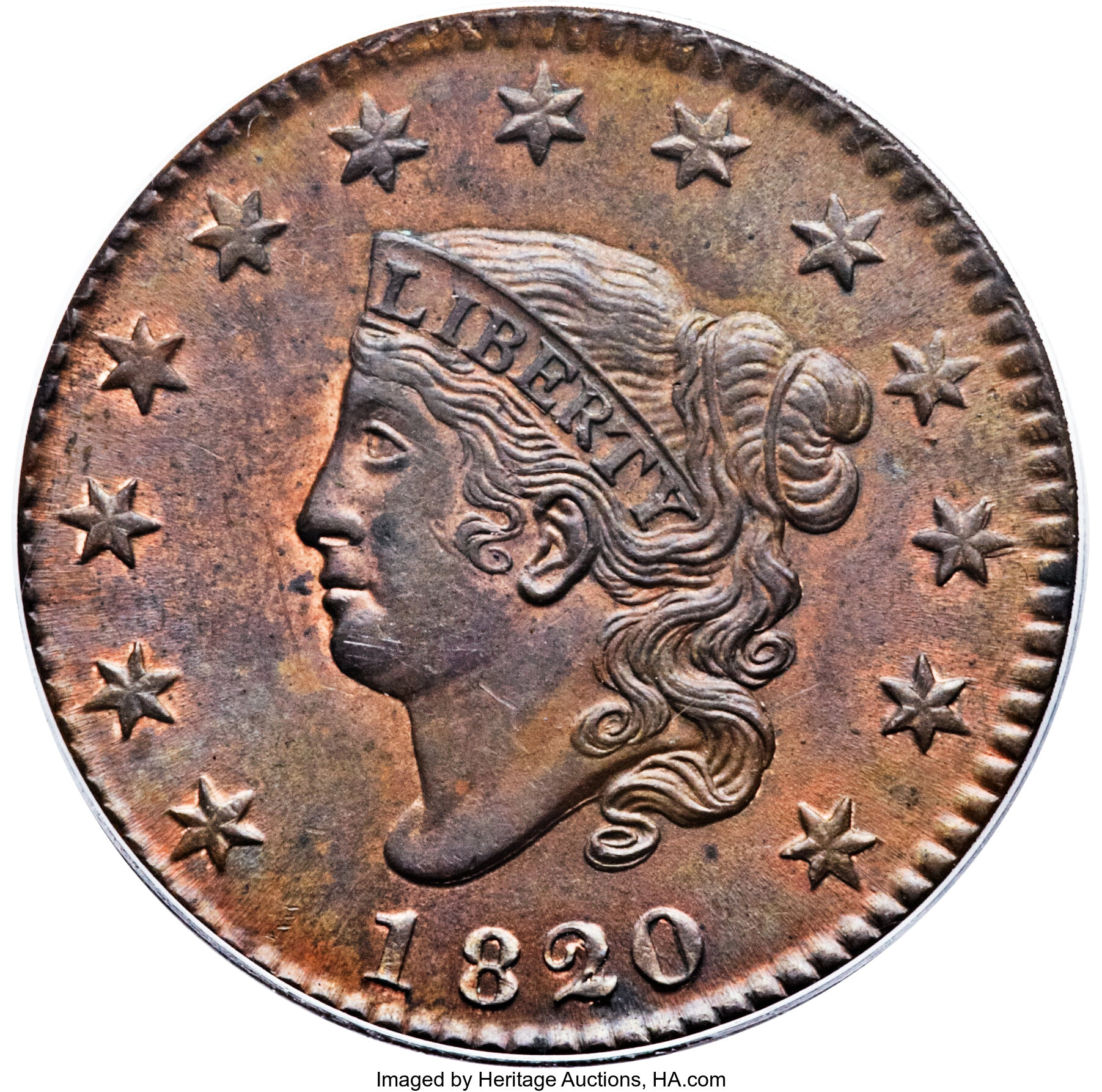 1820/19 1c MS BN