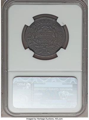 image for: 1796 1C Liberty Cap VF30 NGC. S-91, B-1, R.3. Our EAC Grade Fine 15. ...