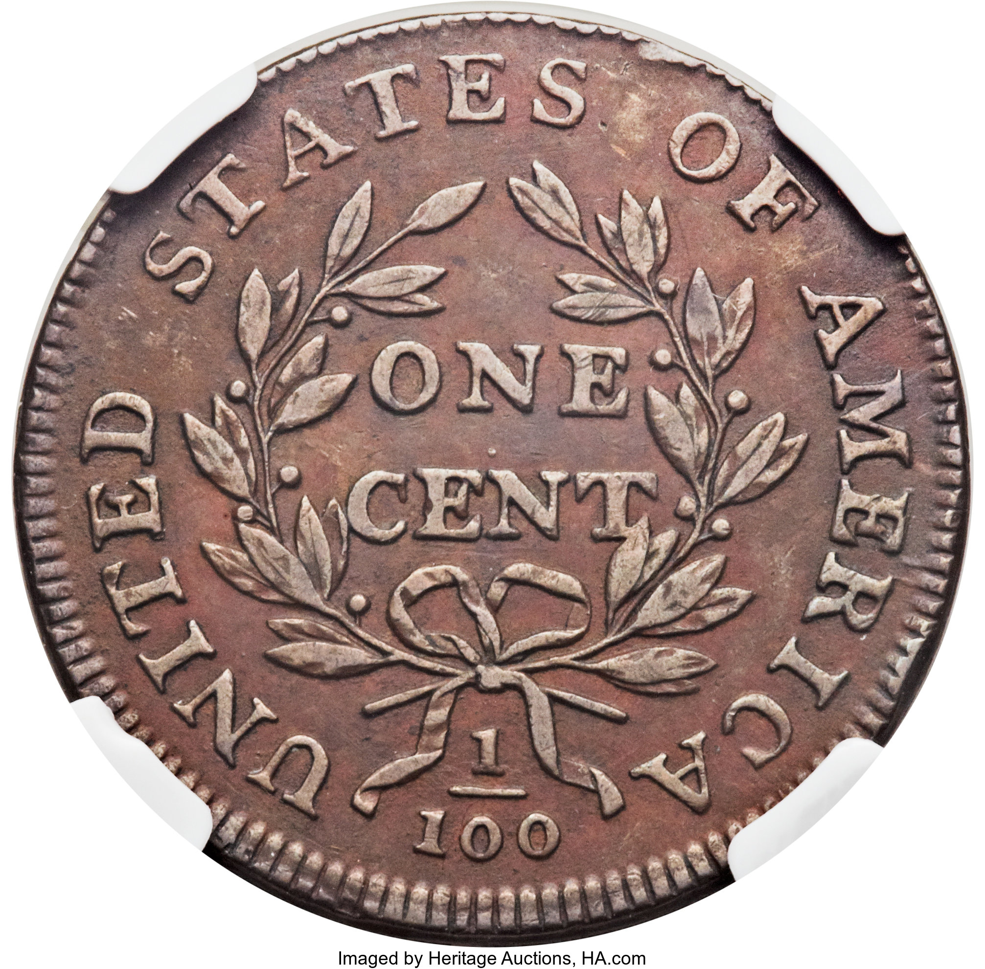 image for: 1798 1C First Hair Style XF40 NGC. S-162, B-23, R.4. Our EAC Grade VF20. ...