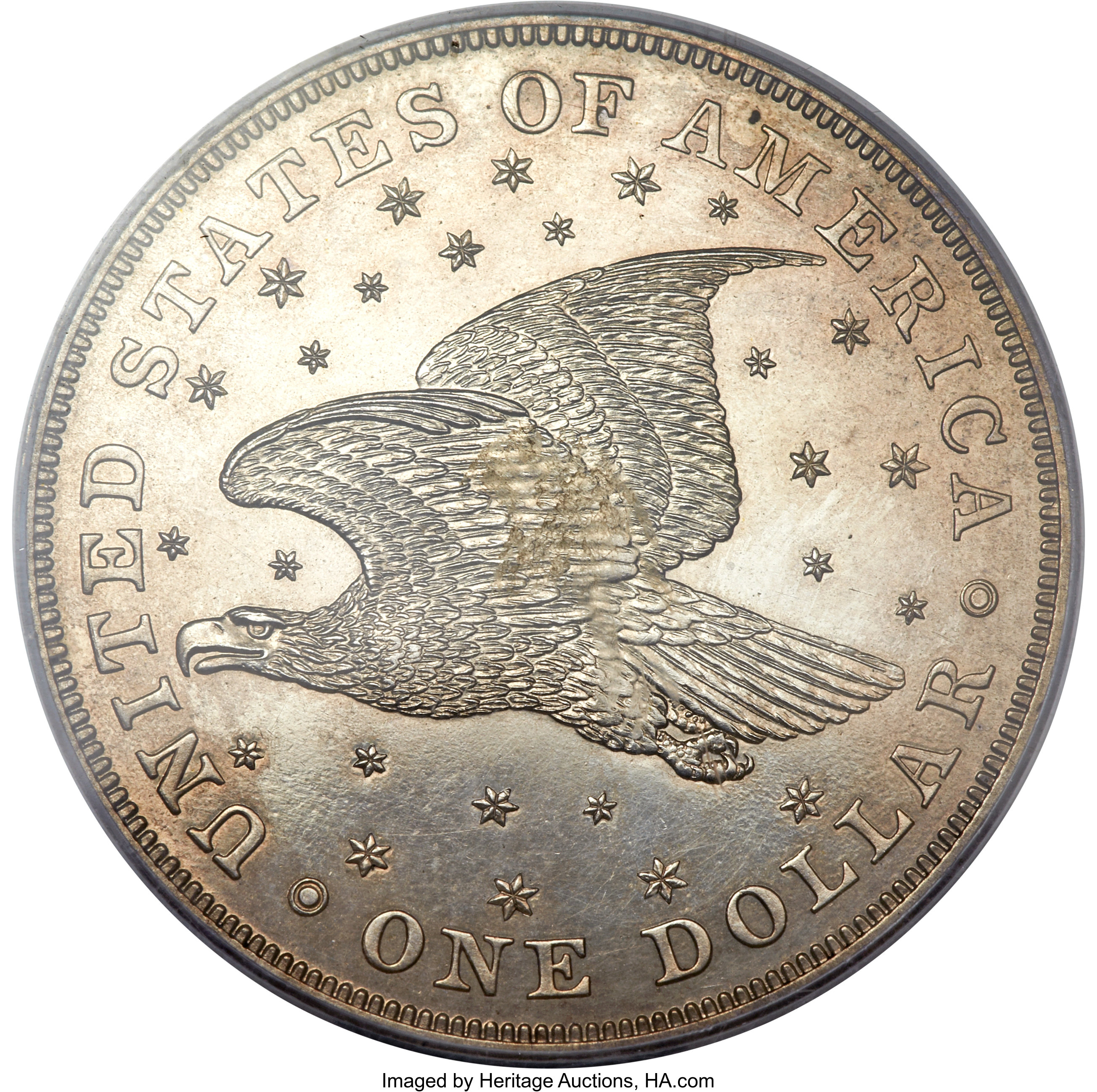 image for: 1836 P$1 Name on Base, Judd-60 Restrike, Pollock-65, R.5, PR62 PCGS....