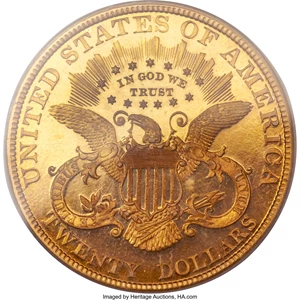 image for: 1883 $20 PR65 Deep Cameo PCGS....