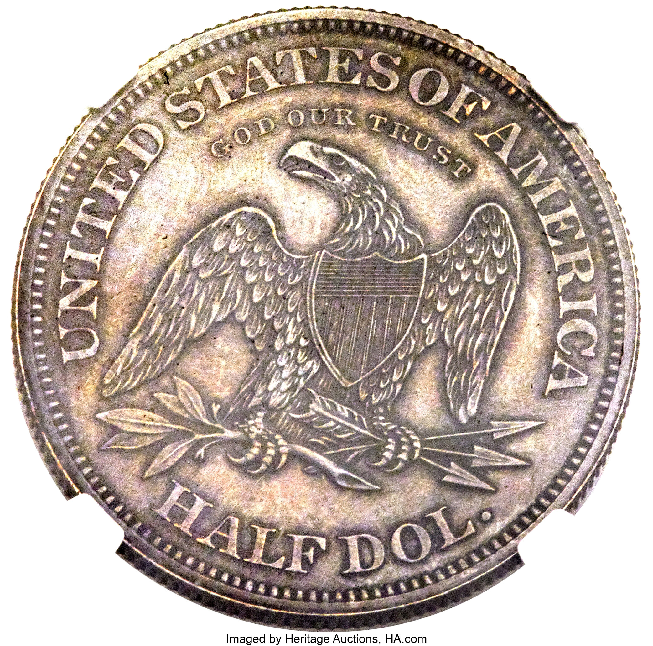 image for: 1862 50C Half Dollar, Judd-296, Pollock-354, High R.6, PR64 Brown NGC....