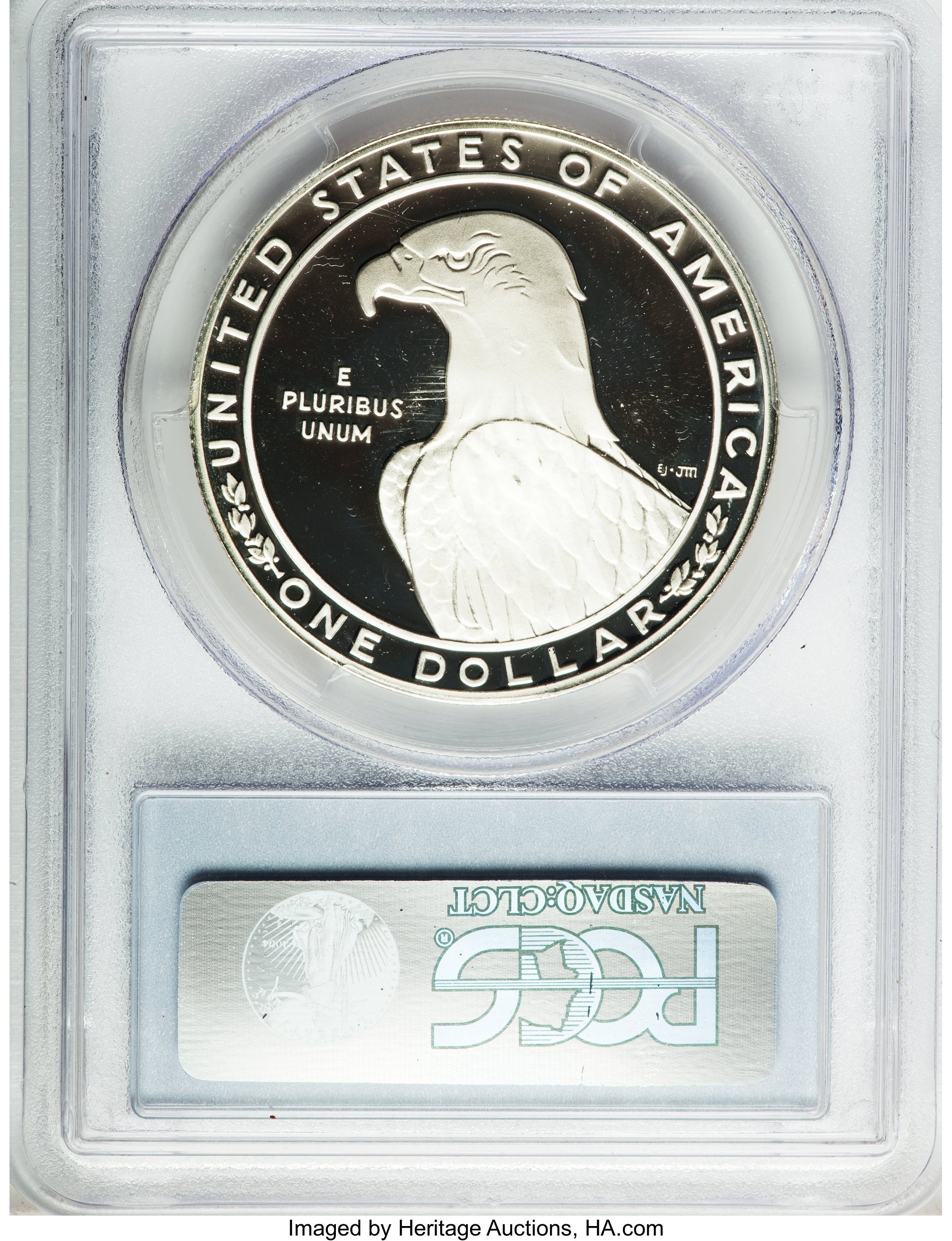 1983-S S$1 Los Angeles Olympiad Discus Thrower PR DCAM PR68 DCAM thumbnail 8