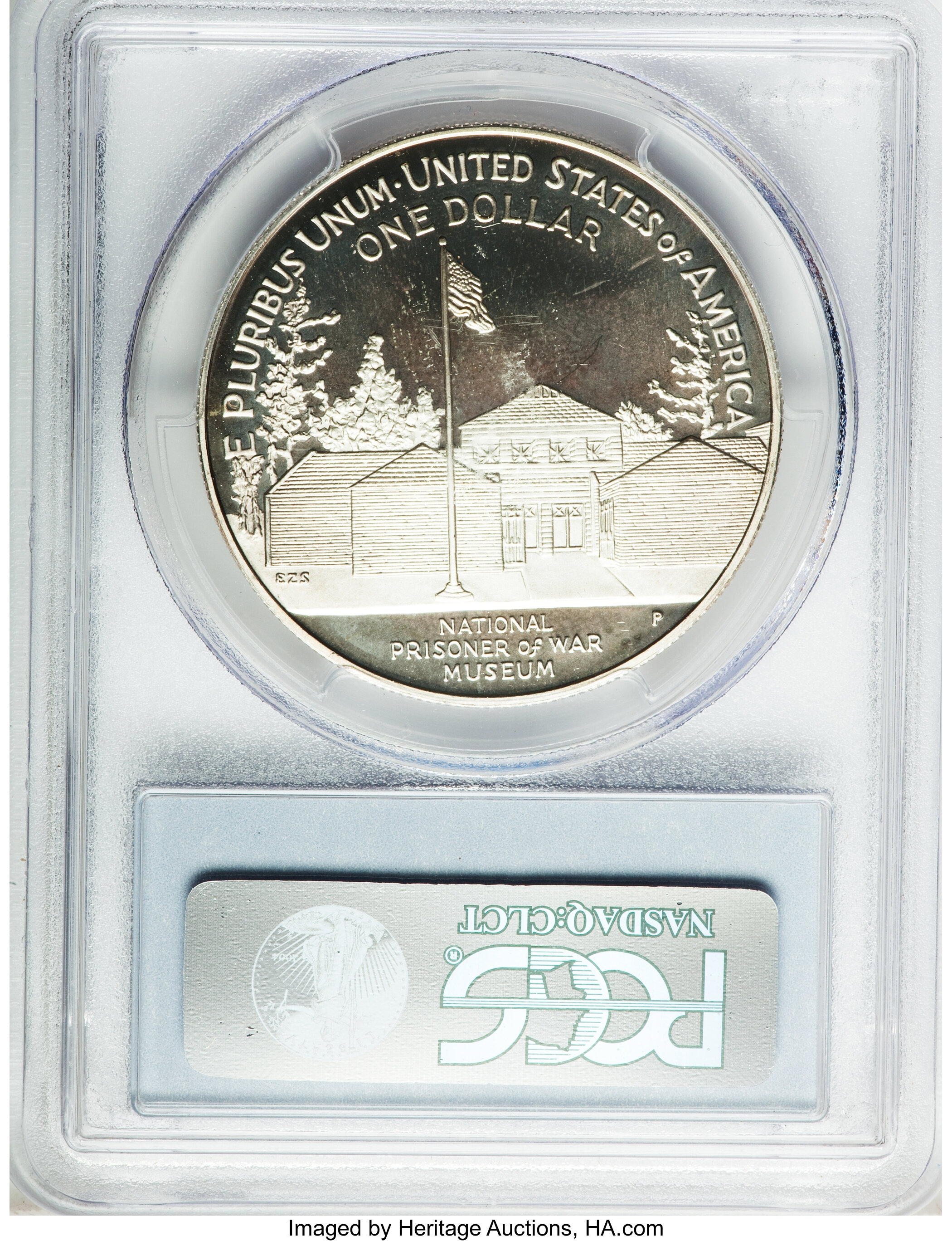 1994-P S$1 U.S. Prisoner of War Museum PR DCAM PR67 DCAM thumbnail 2