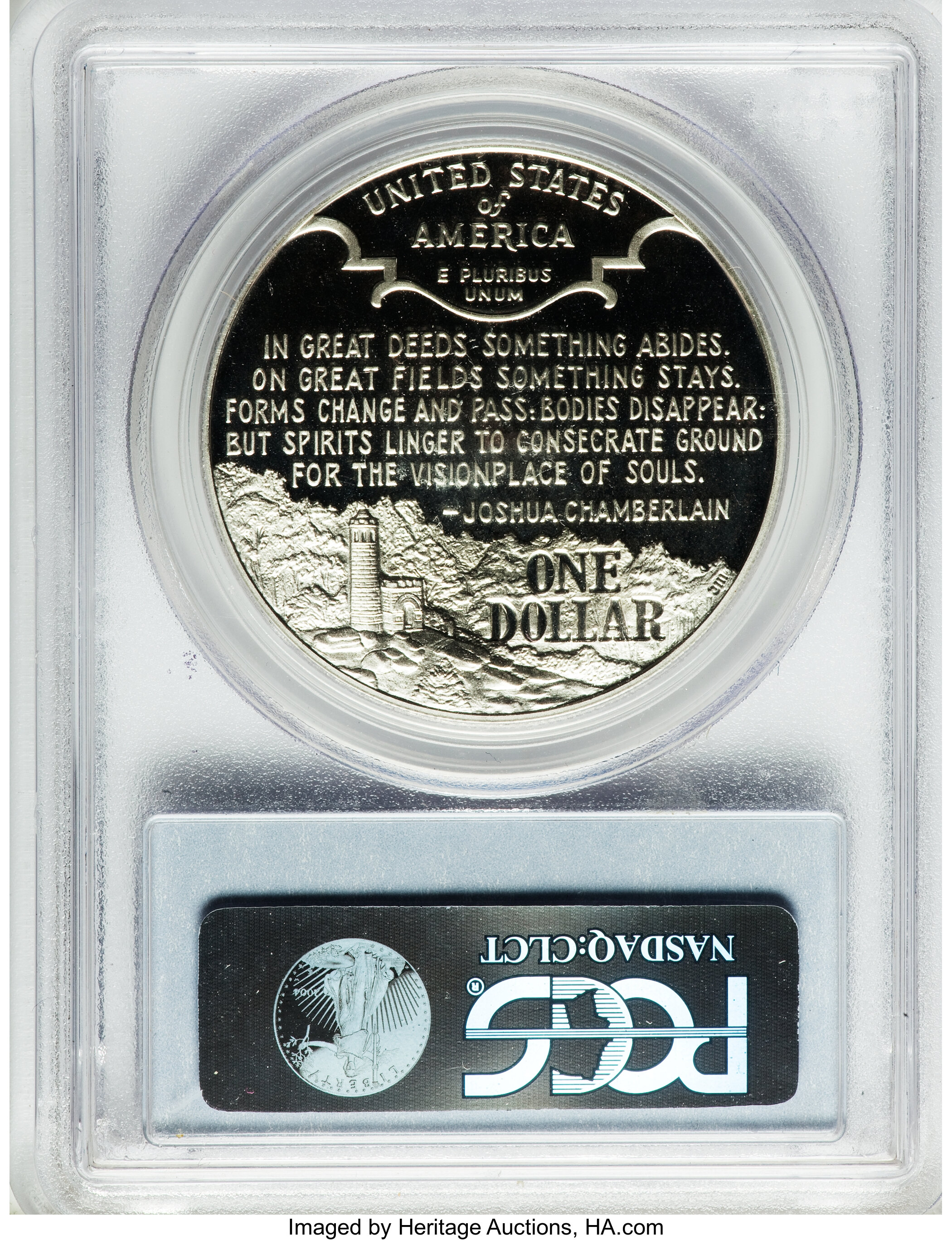 1995-S S$1 Civil War Battlefield Preservation PR DCAM PR68 DCAM thumbnail 7