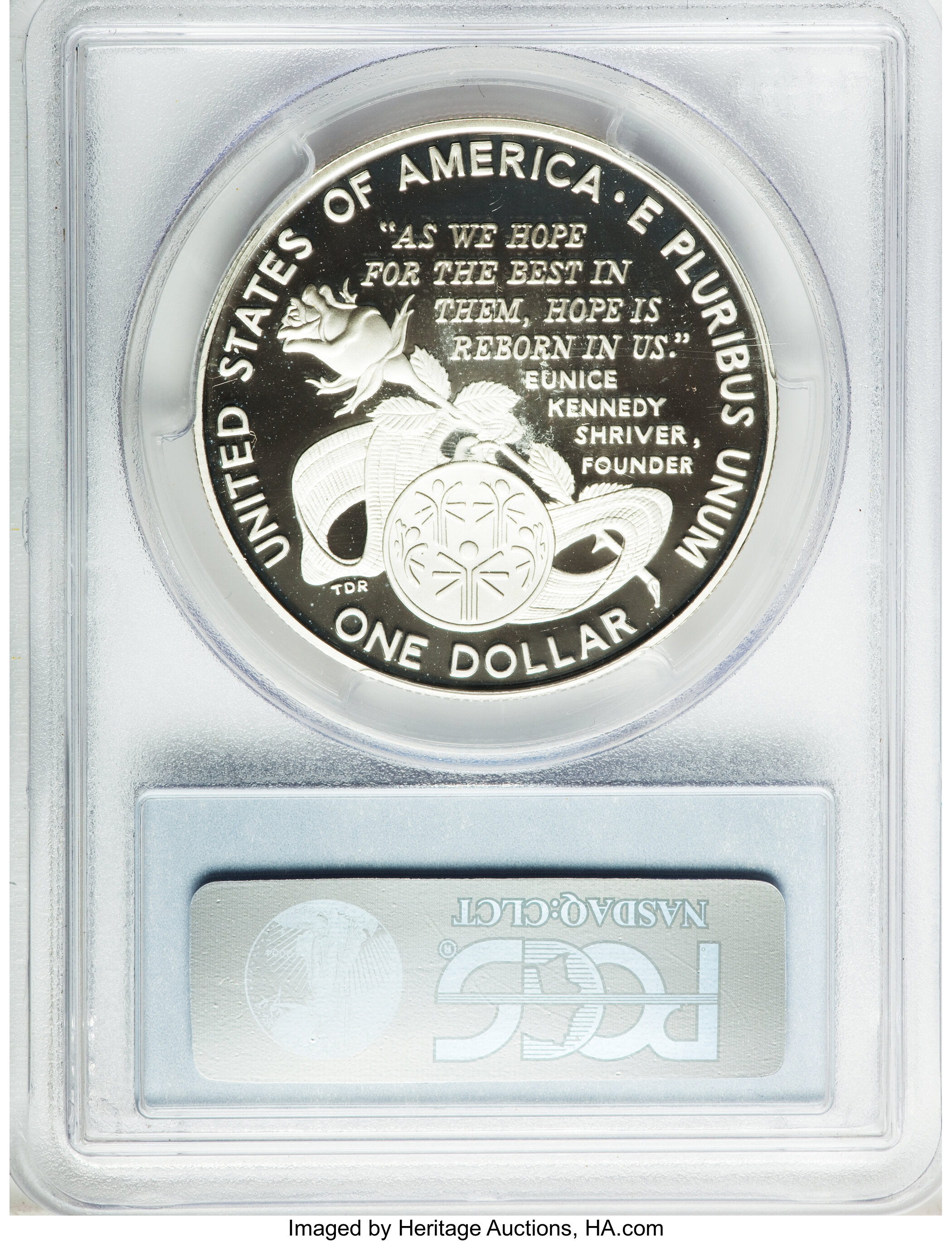 1995-P S$1 Special Olympics World Games PR DCAM PR66 DCAM thumbnail 4