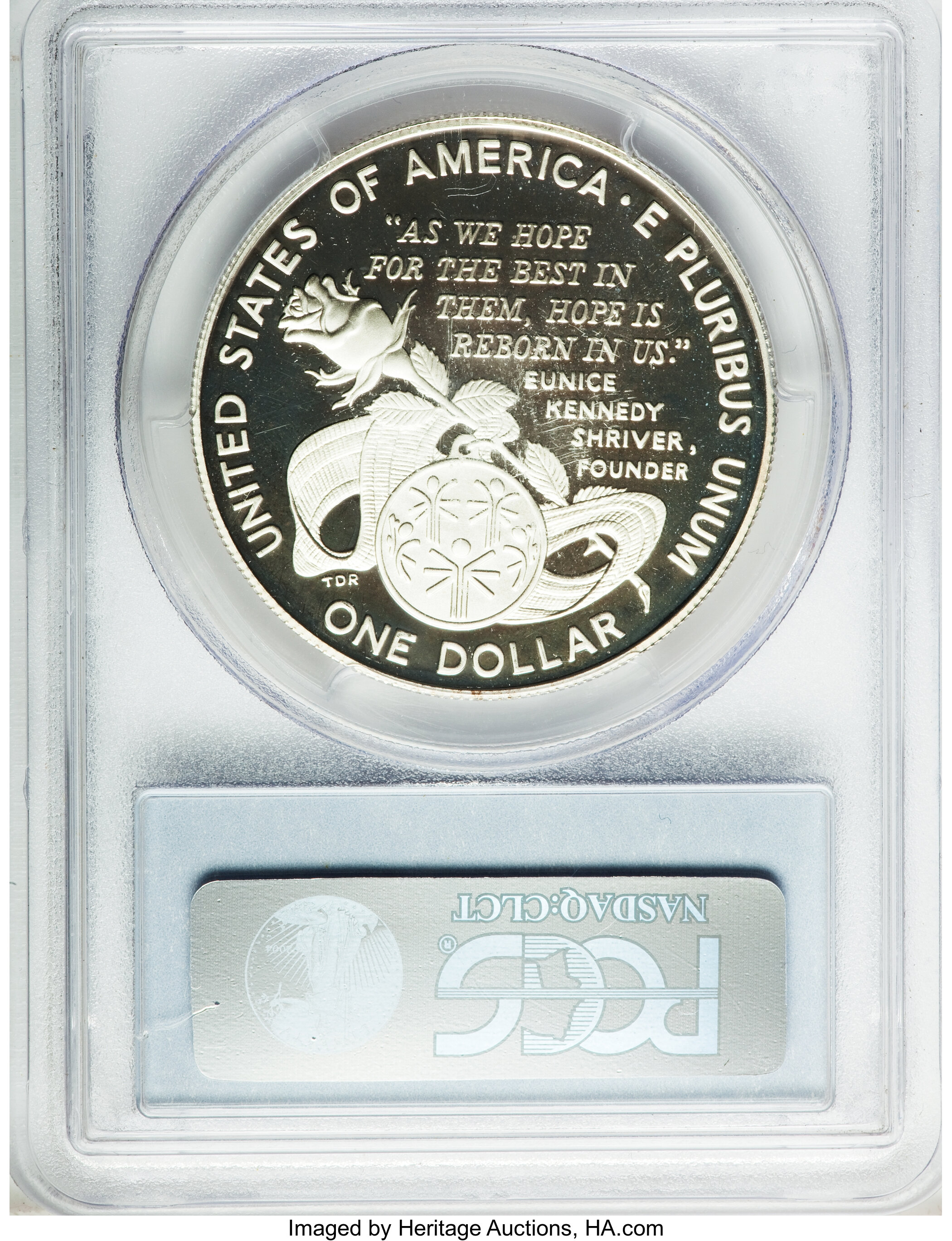 1995-P S$1 Special Olympics World Games PR DCAM PR66 DCAM thumbnail 5