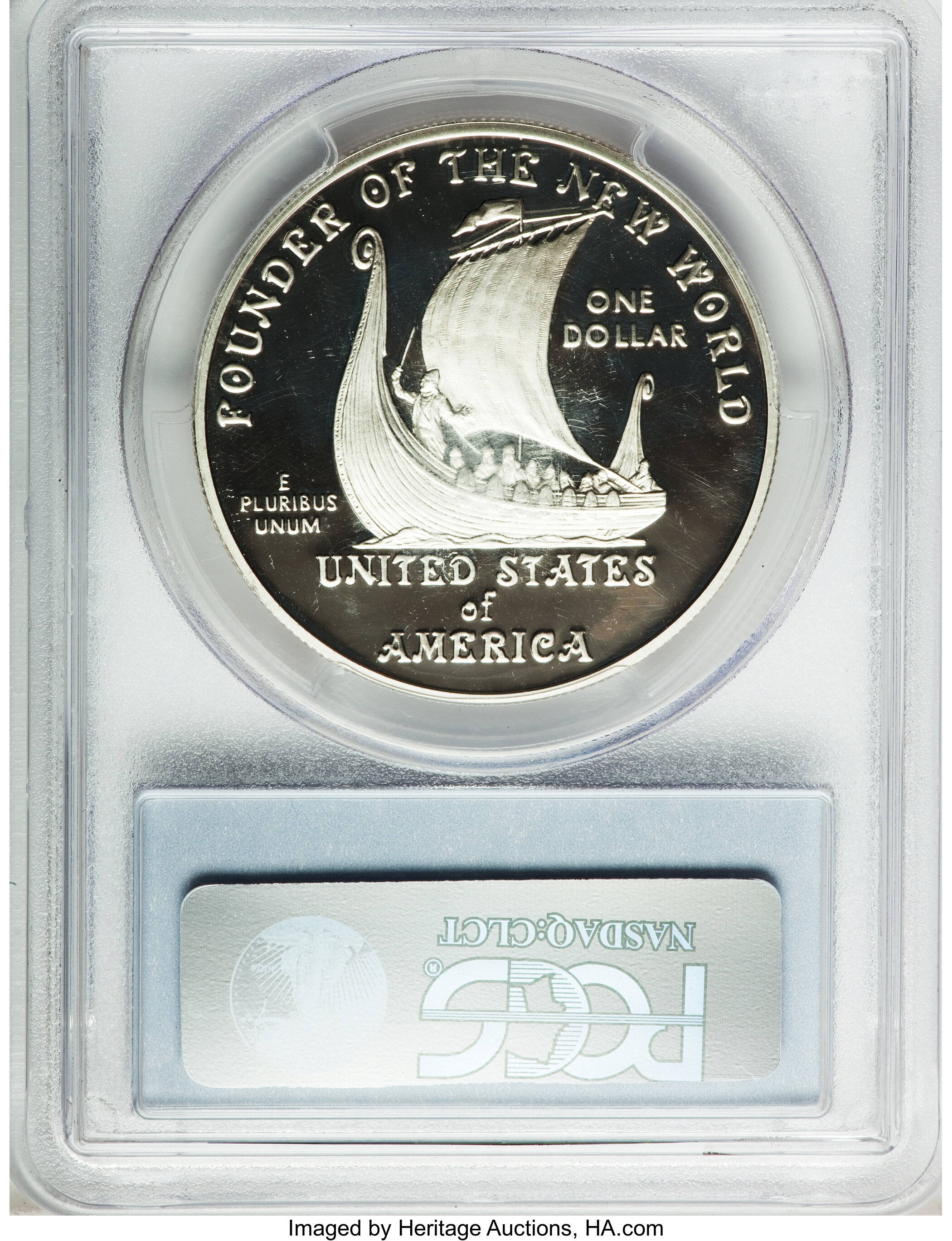 2000-P S$1 Leif Ericson Millennium PR DCAM PR69 DCAM thumbnail 17
