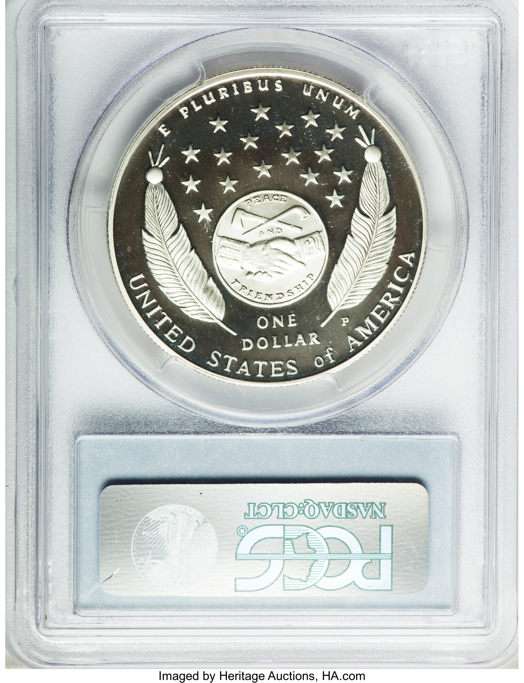 2004-P S$1 Lewis and Clark Bicentennial PR DCAM PR68 DCAM thumbnail 2
