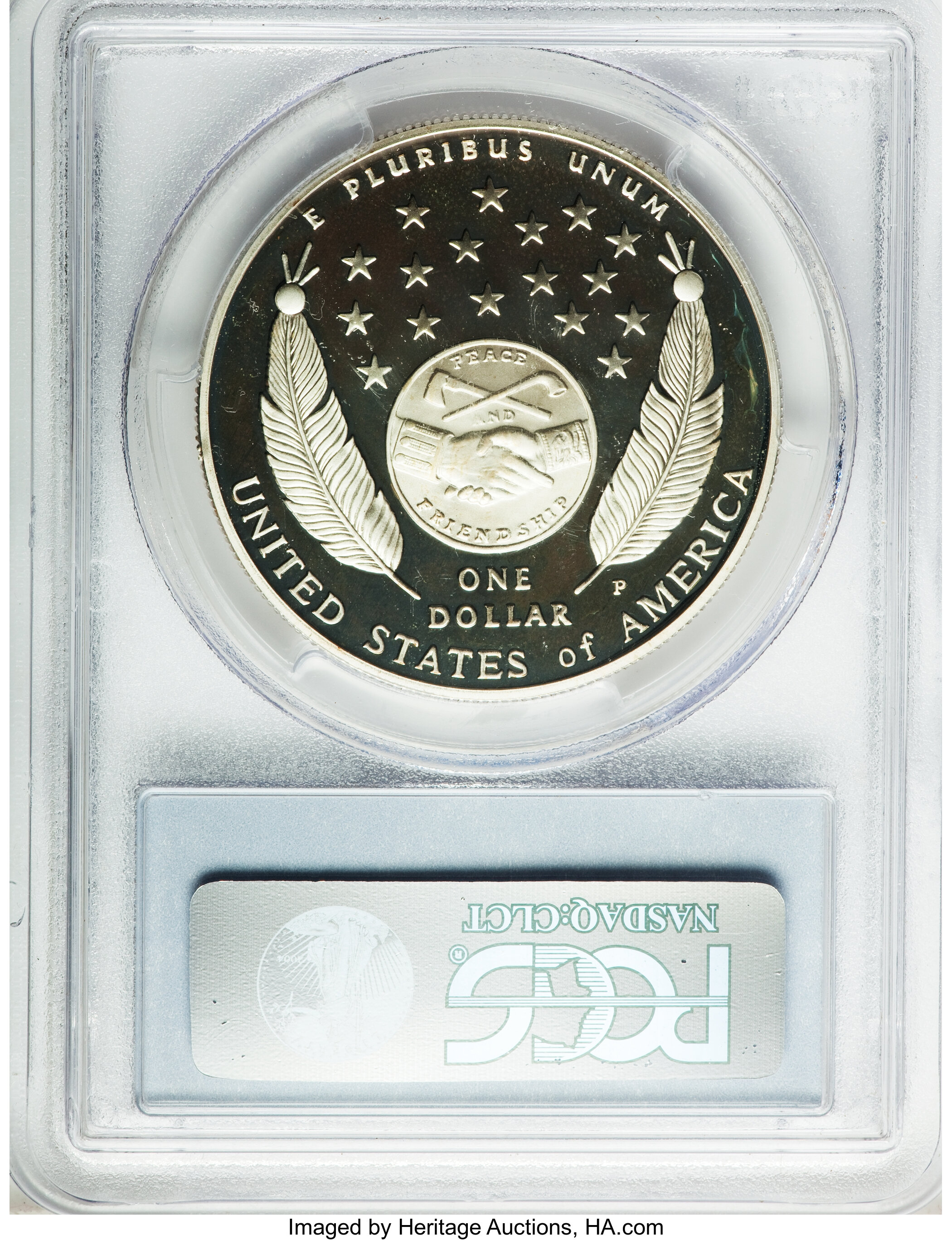 2004-P S$1 Lewis and Clark Bicentennial PR DCAM PR68 DCAM thumbnail 3