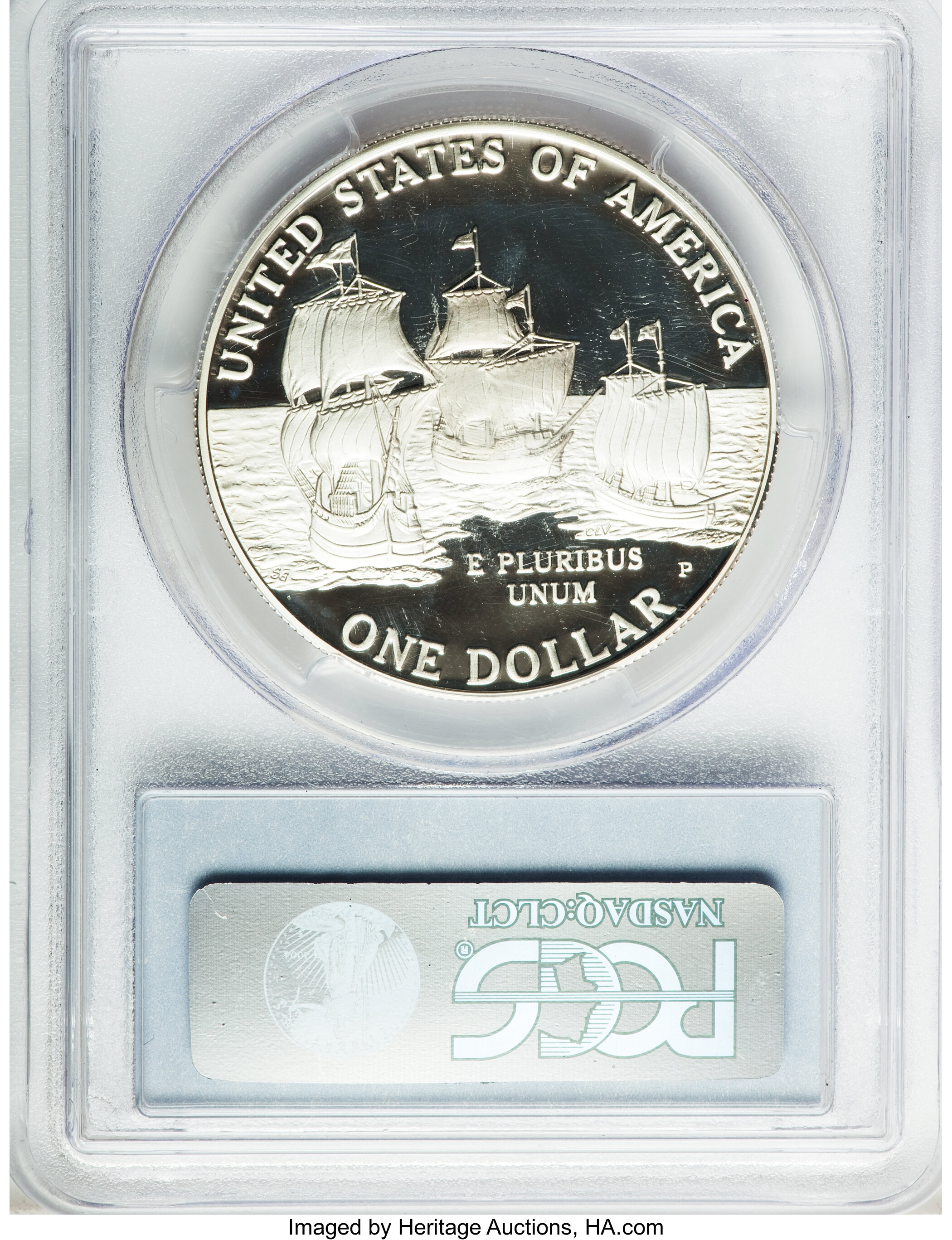 2007-P S$1 Jamestown 400th Anniversary PR DCAM PR66 DCAM CAC thumbnail 16