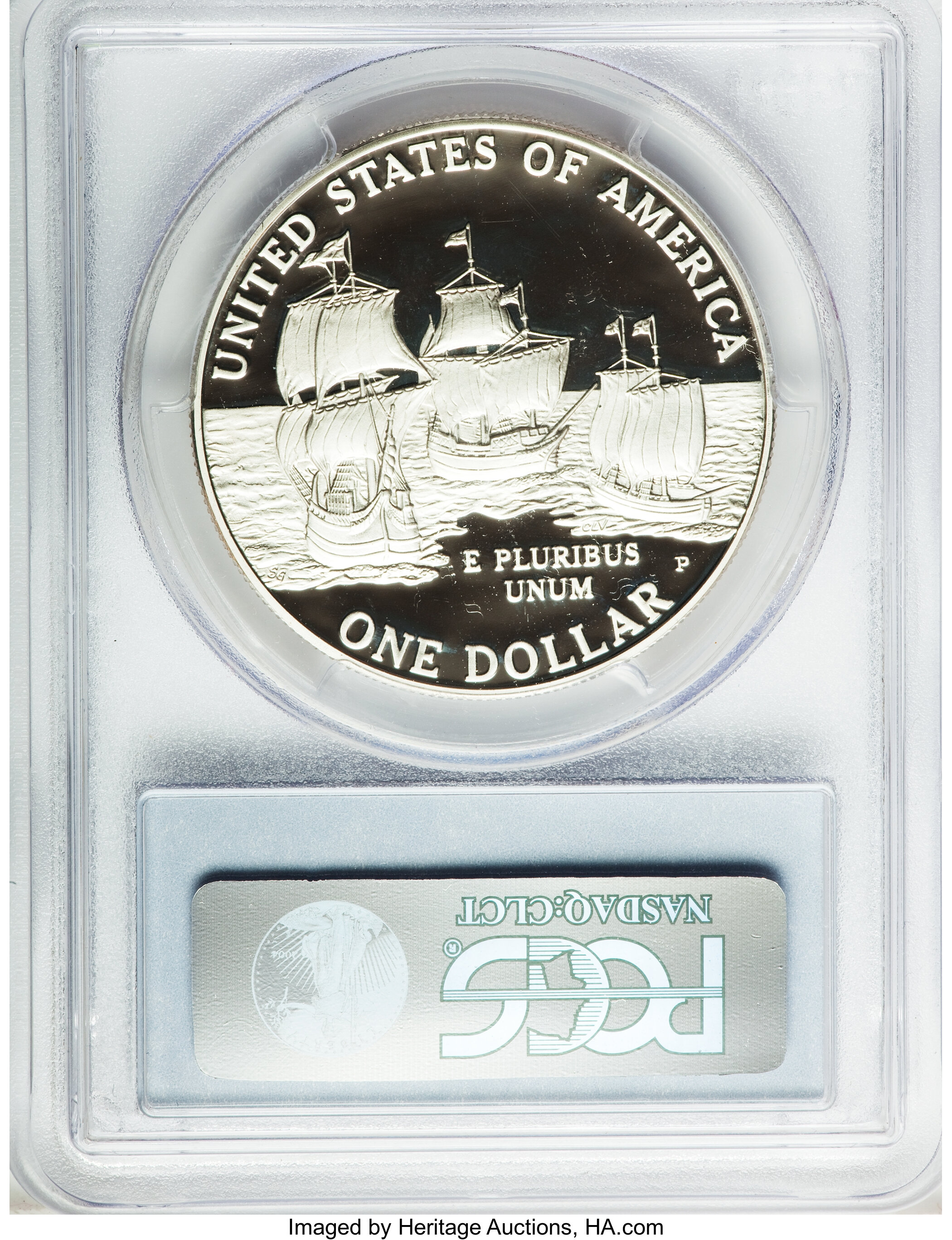 2007-P S$1 Jamestown 400th Anniversary PR DCAM PR66 DCAM CAC thumbnail 17