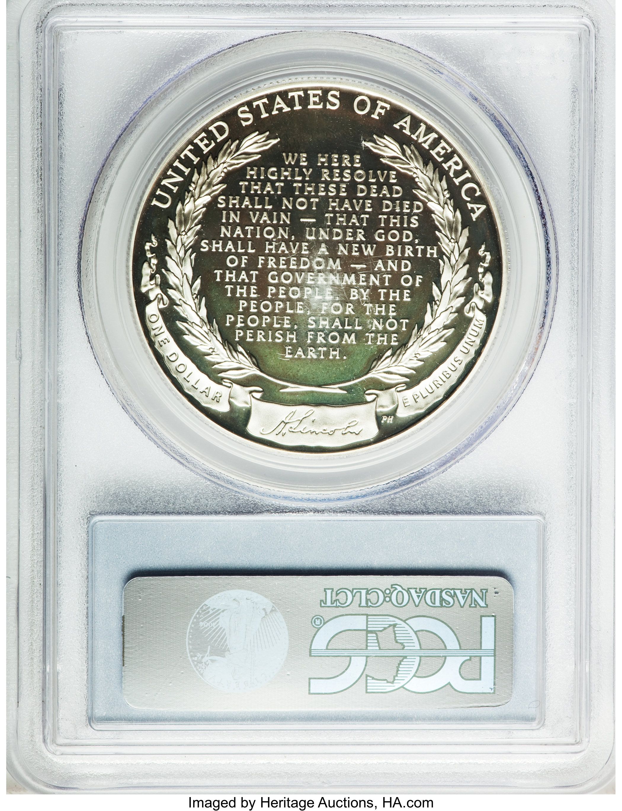 2009-P S$1 Abraham Lincoln Bicentennial PR DCAM PR66 DCAM thumbnail 14