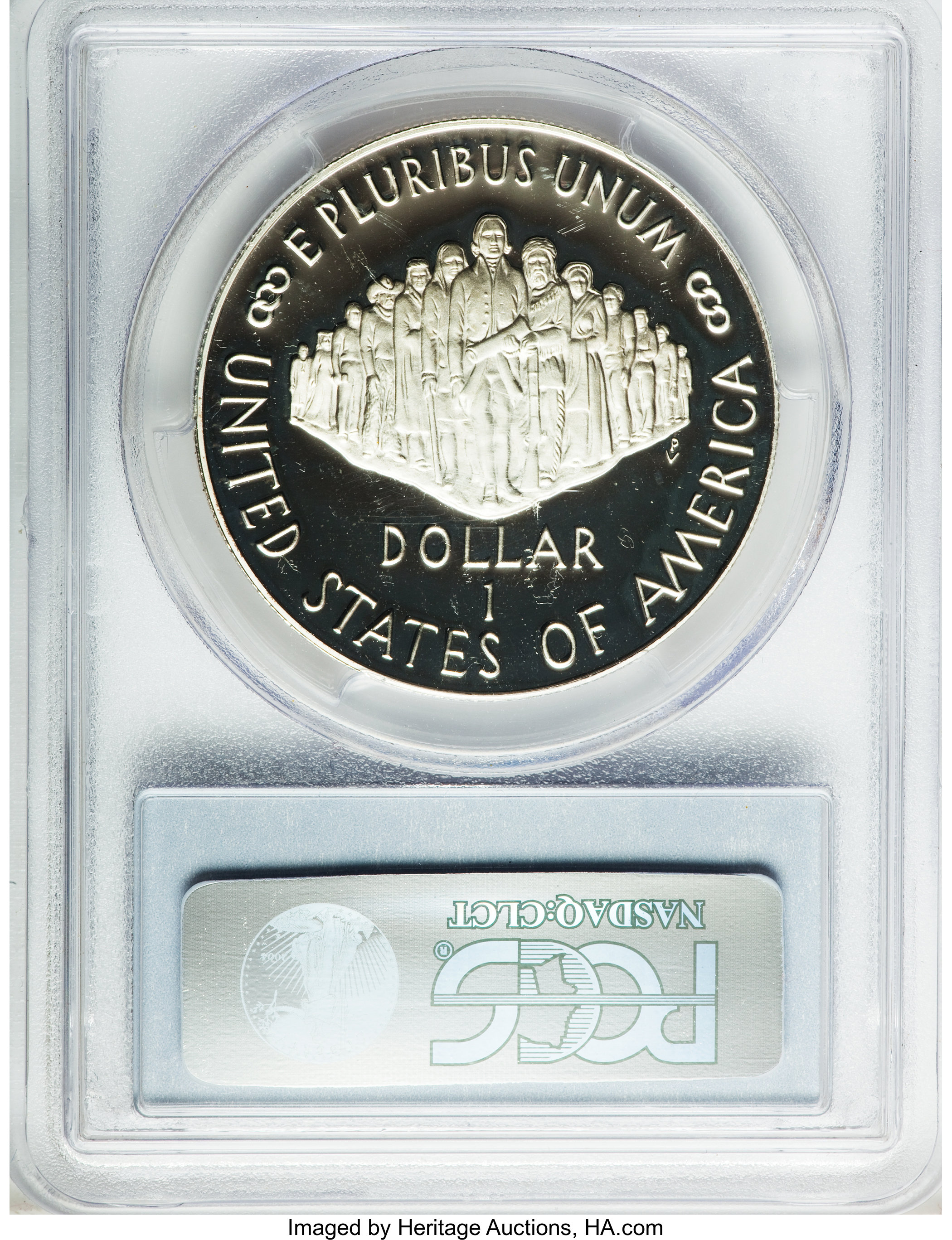1987 S Constitution Bicentennial Silver dollar PR Values | Greysheet