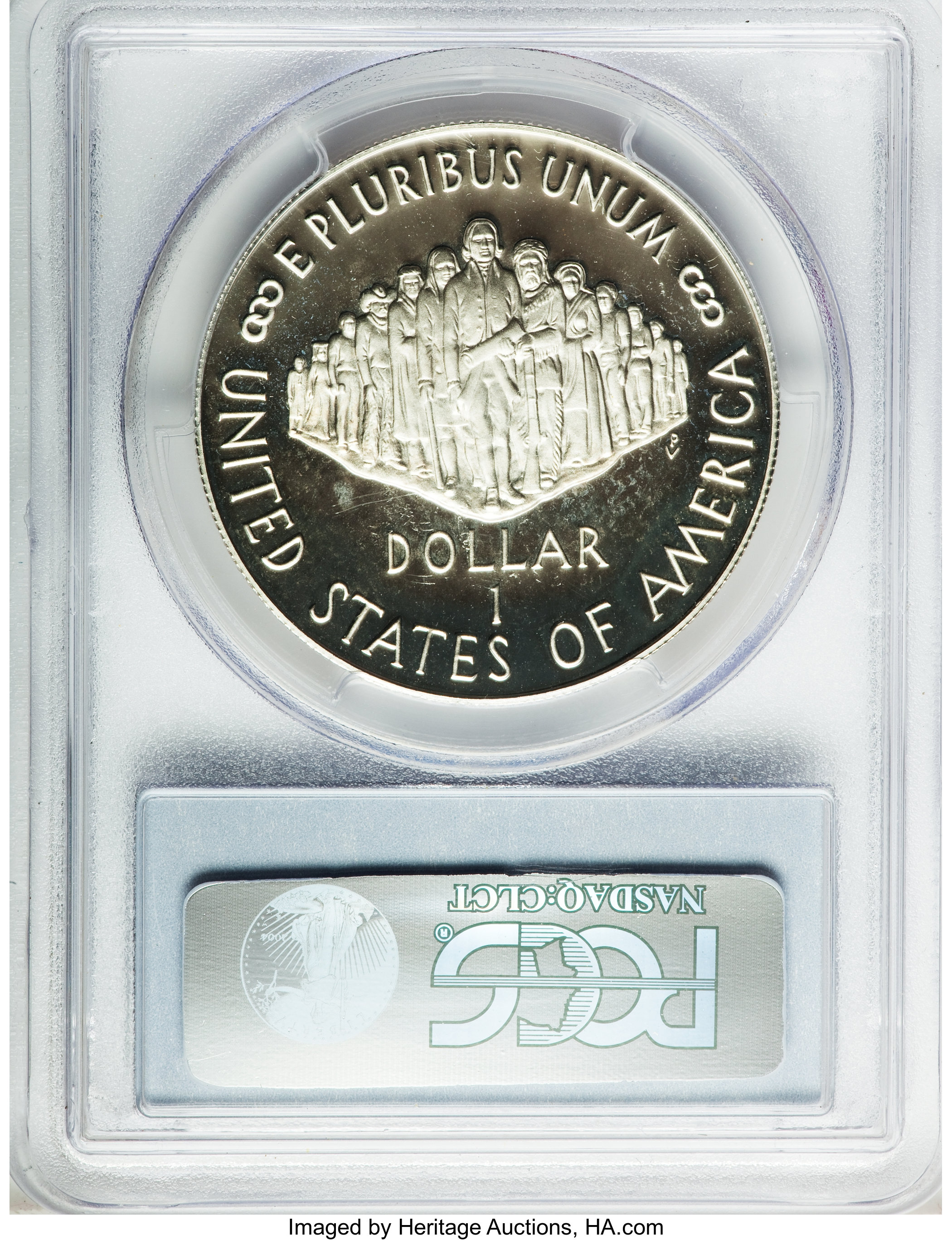 1987-S S$1 Constitution Bicentennial PR DCAM PR68 DCAM thumbnail 7