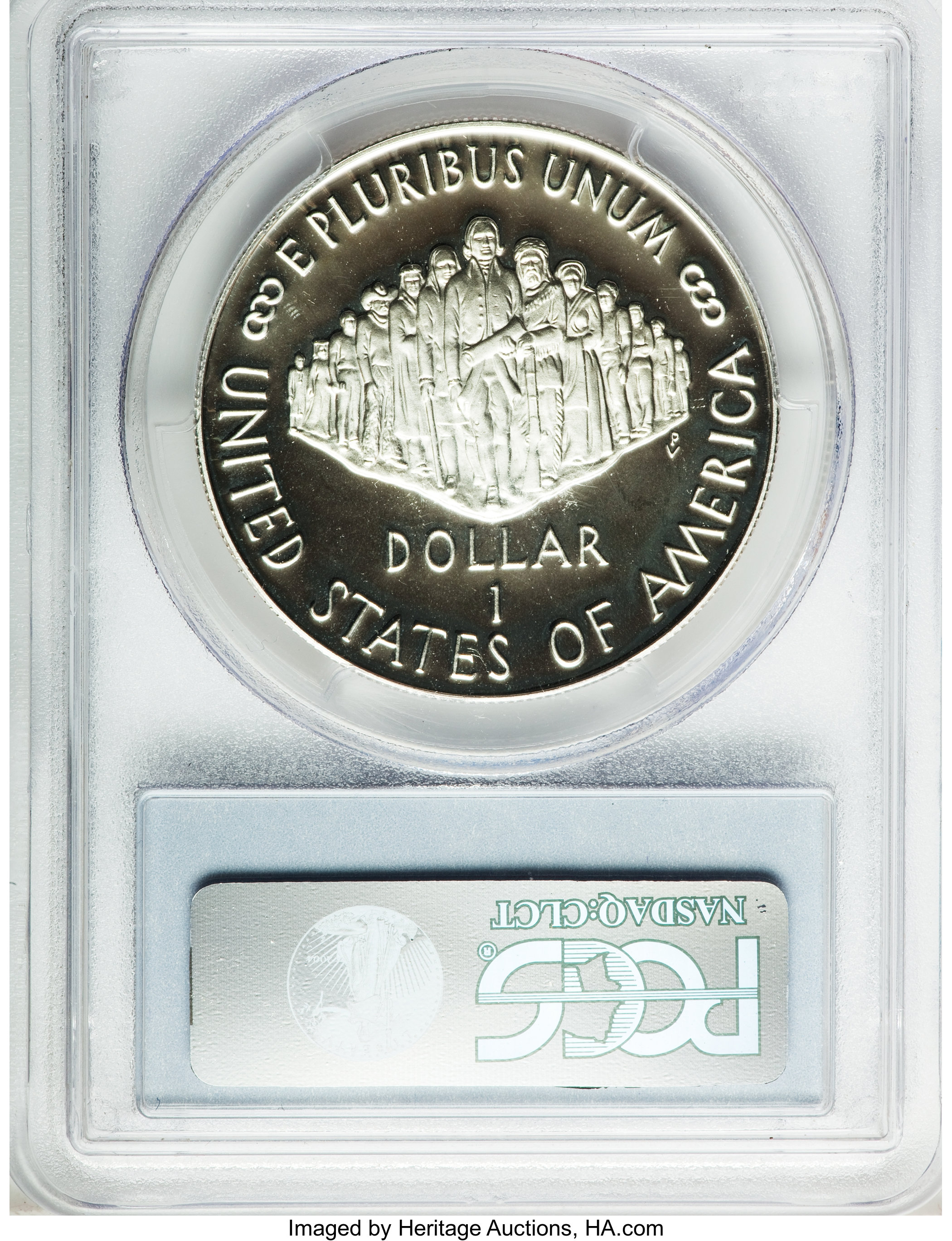 1987 S Constitution Bicentennial Silver dollar PR Values | Greysheet