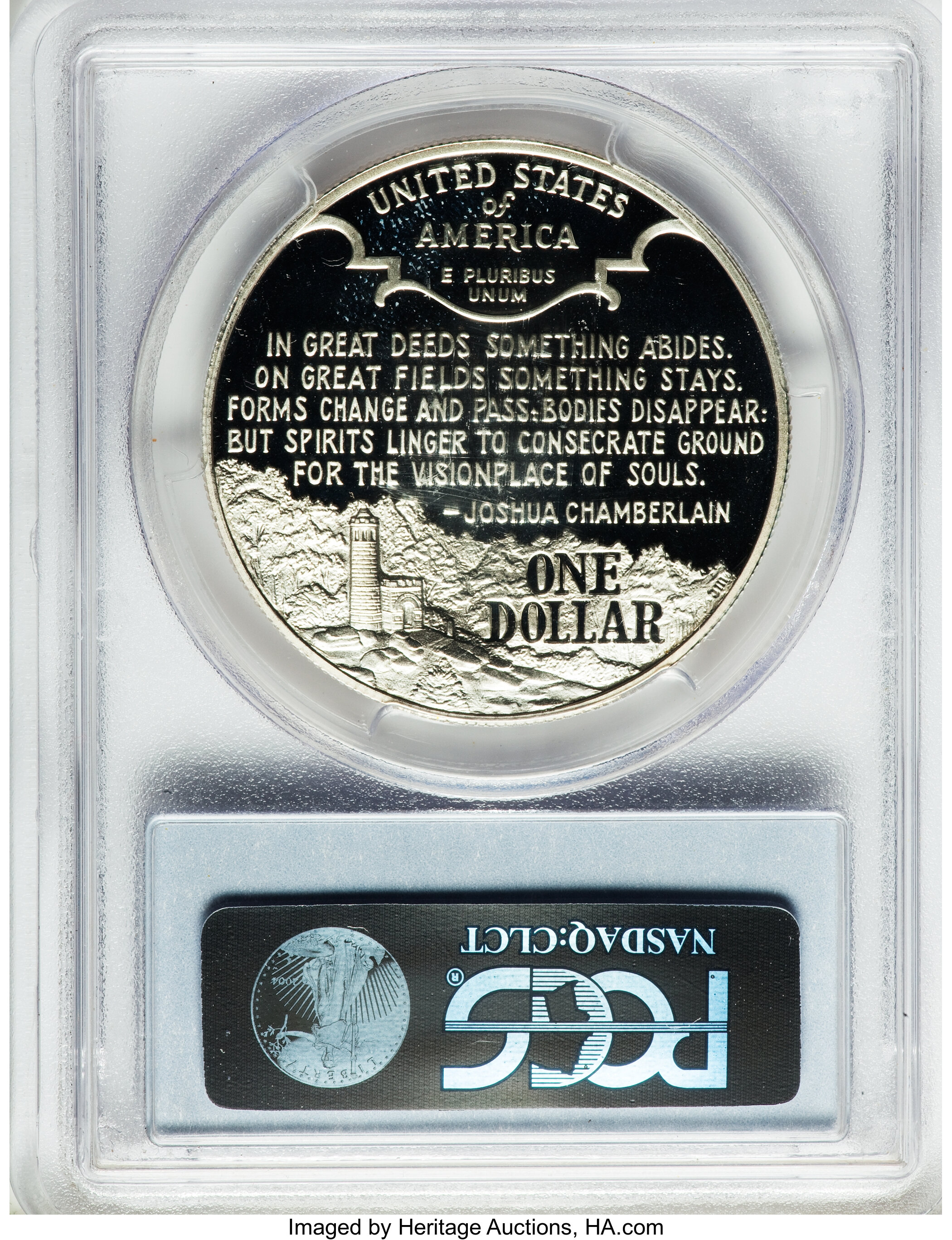 1995-S S$1 Civil War Battlefield Preservation PR DCAM PR67 DCAM thumbnail 2