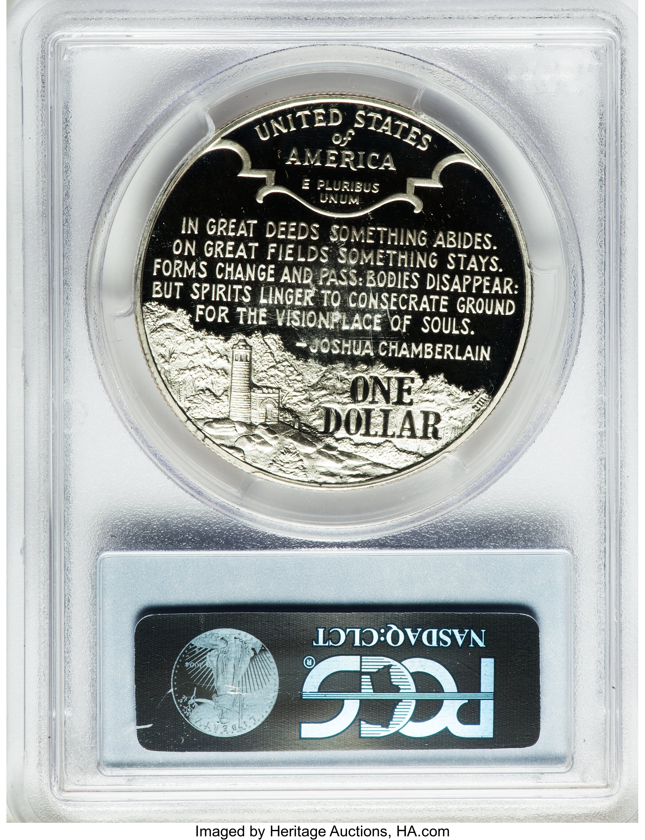 1995-S S$1 Civil War Battlefield Preservation PR DCAM PR67 DCAM thumbnail 3