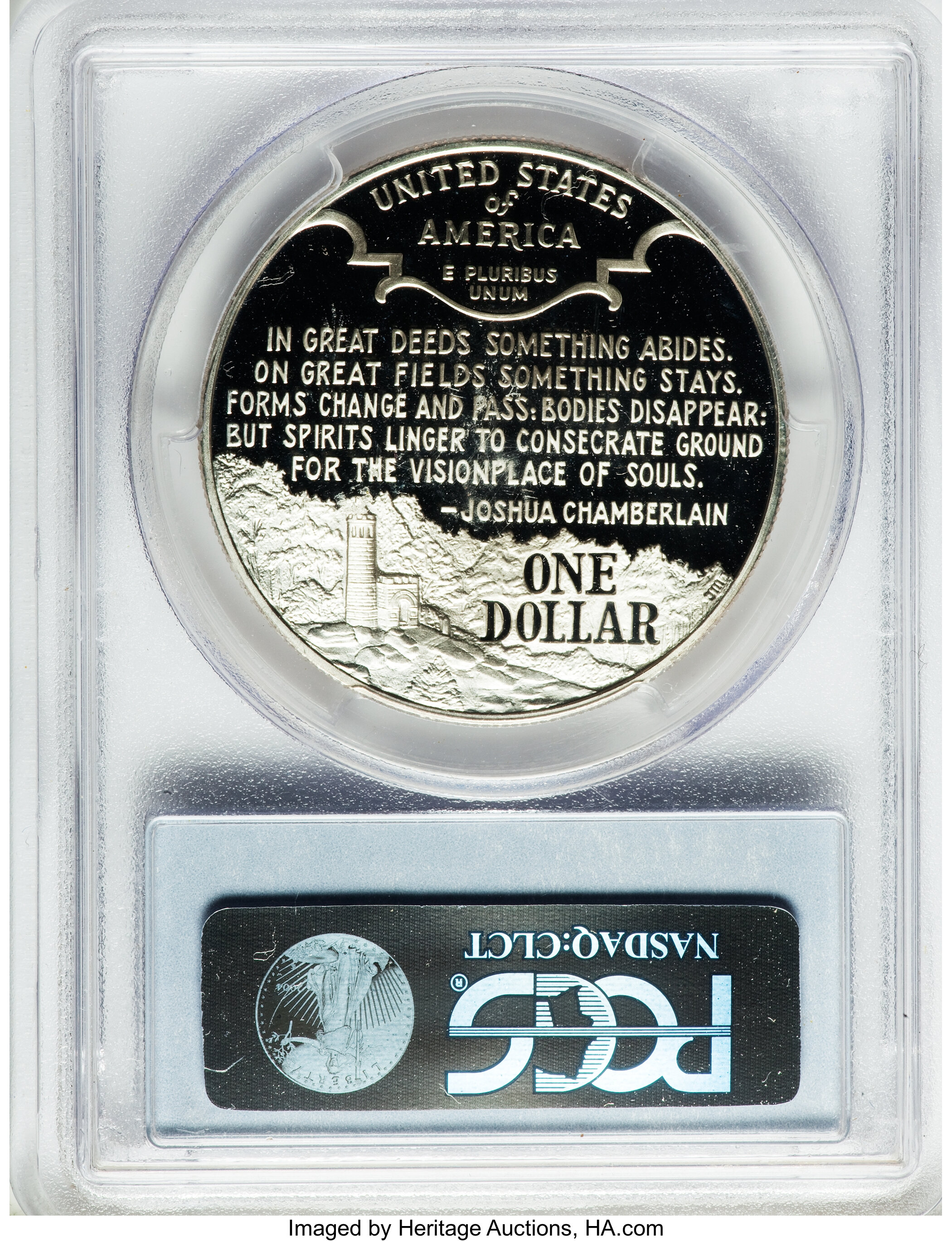 1995-S S$1 Civil War Battlefield Preservation PR DCAM PR69 DCAM thumbnail 4