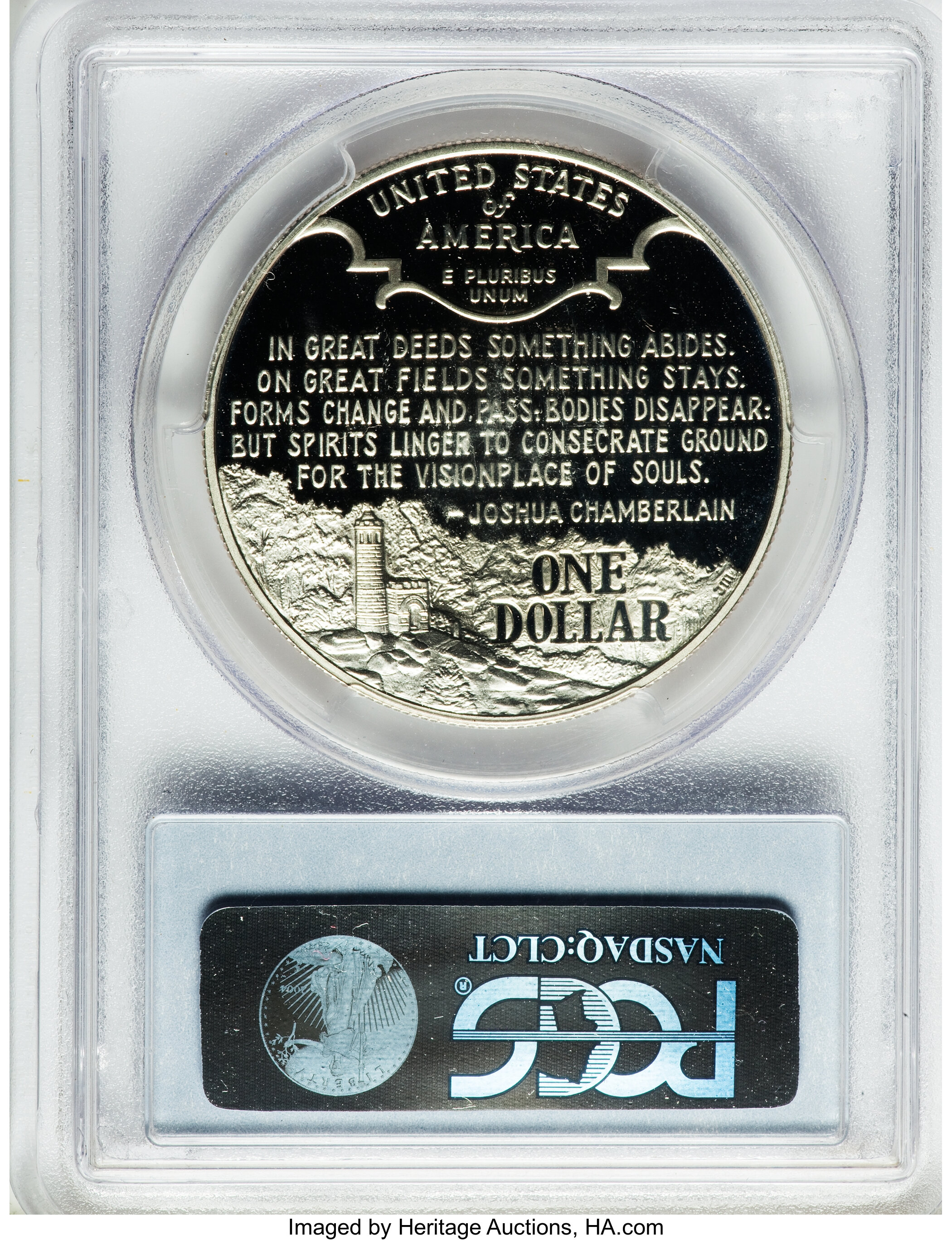 1995-S S$1 Civil War Battlefield Preservation PR DCAM PR69 DCAM thumbnail 5