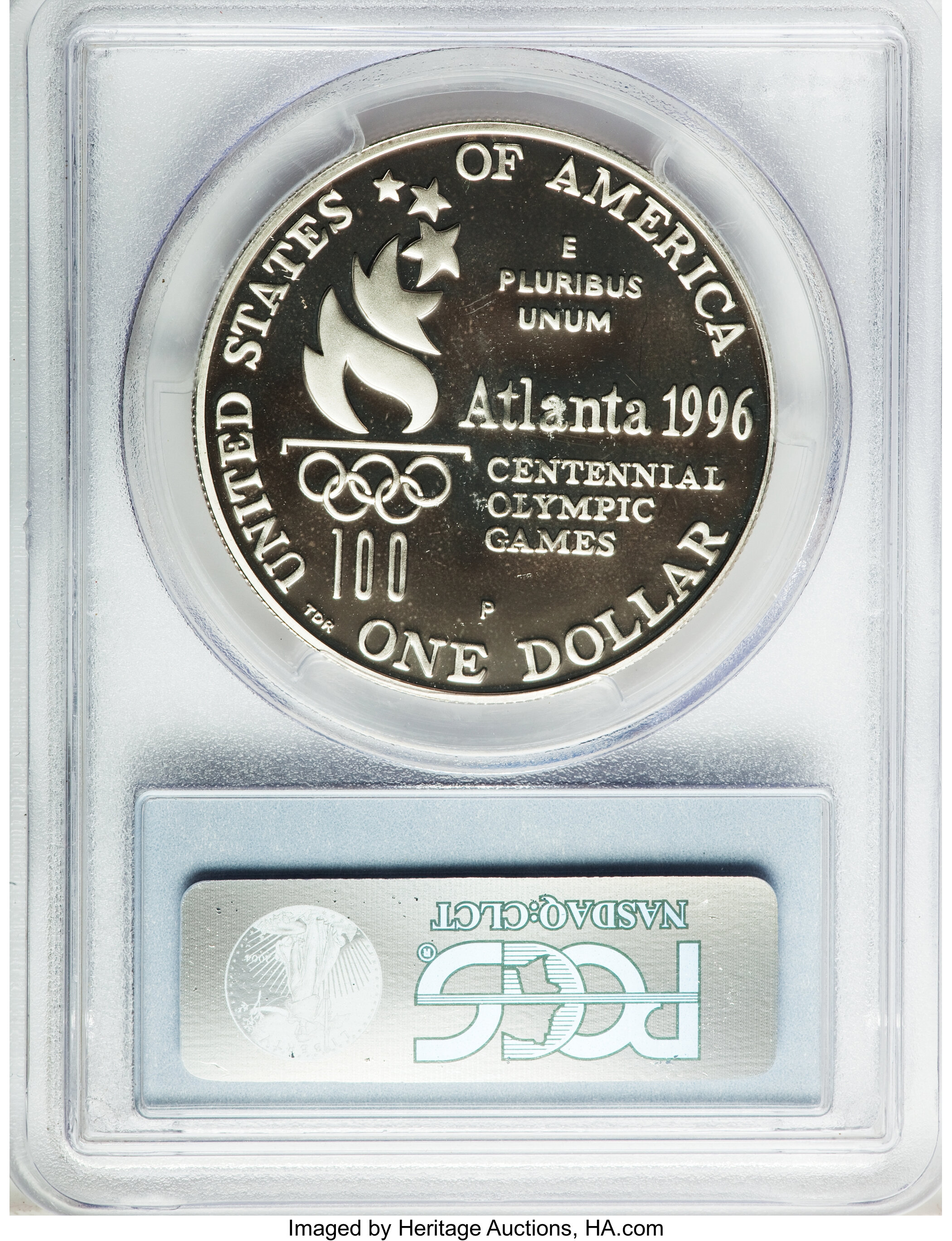 1996-P S$1 Atlanta Olympics High Jump PR DCAM PR66 DCAM thumbnail 20