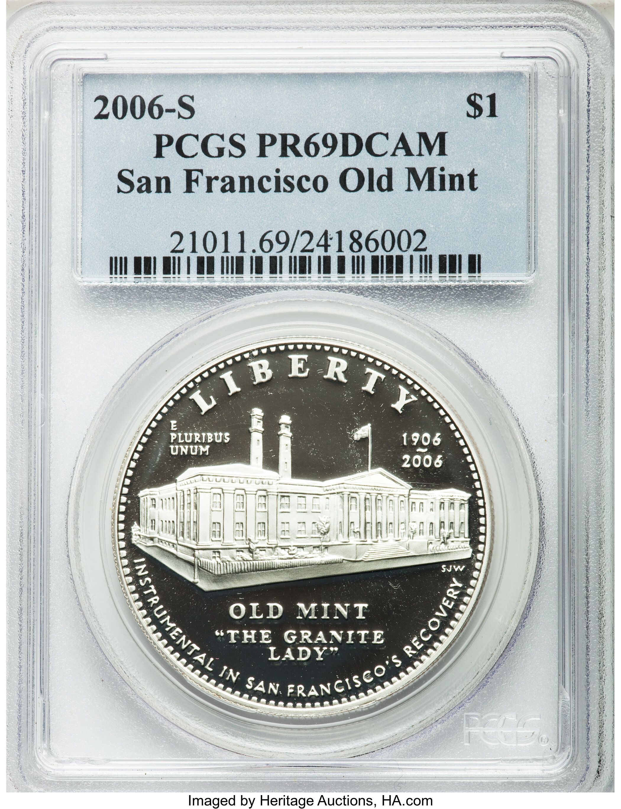 2006-S S$1 San Francisco Old Mint Centennial PR DCAM PR67 DCAM thumbnail 20