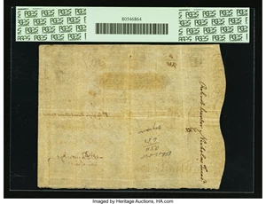 image for: Virginia March 4, 1773 £3 PCGS Very Fine 35....
