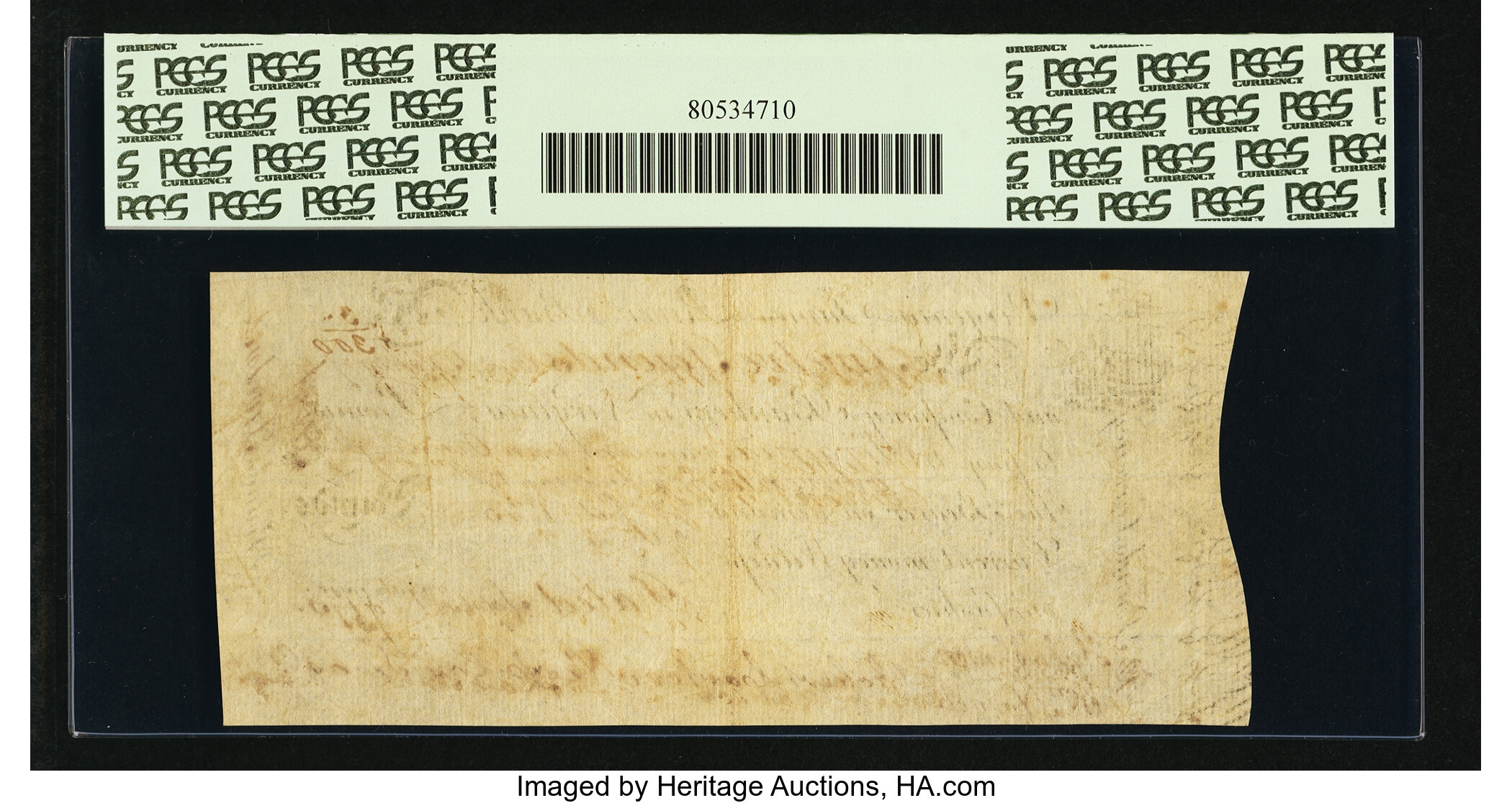 image for: Virginia September 1, 1775 £12 PCGS Very Fine 30....
