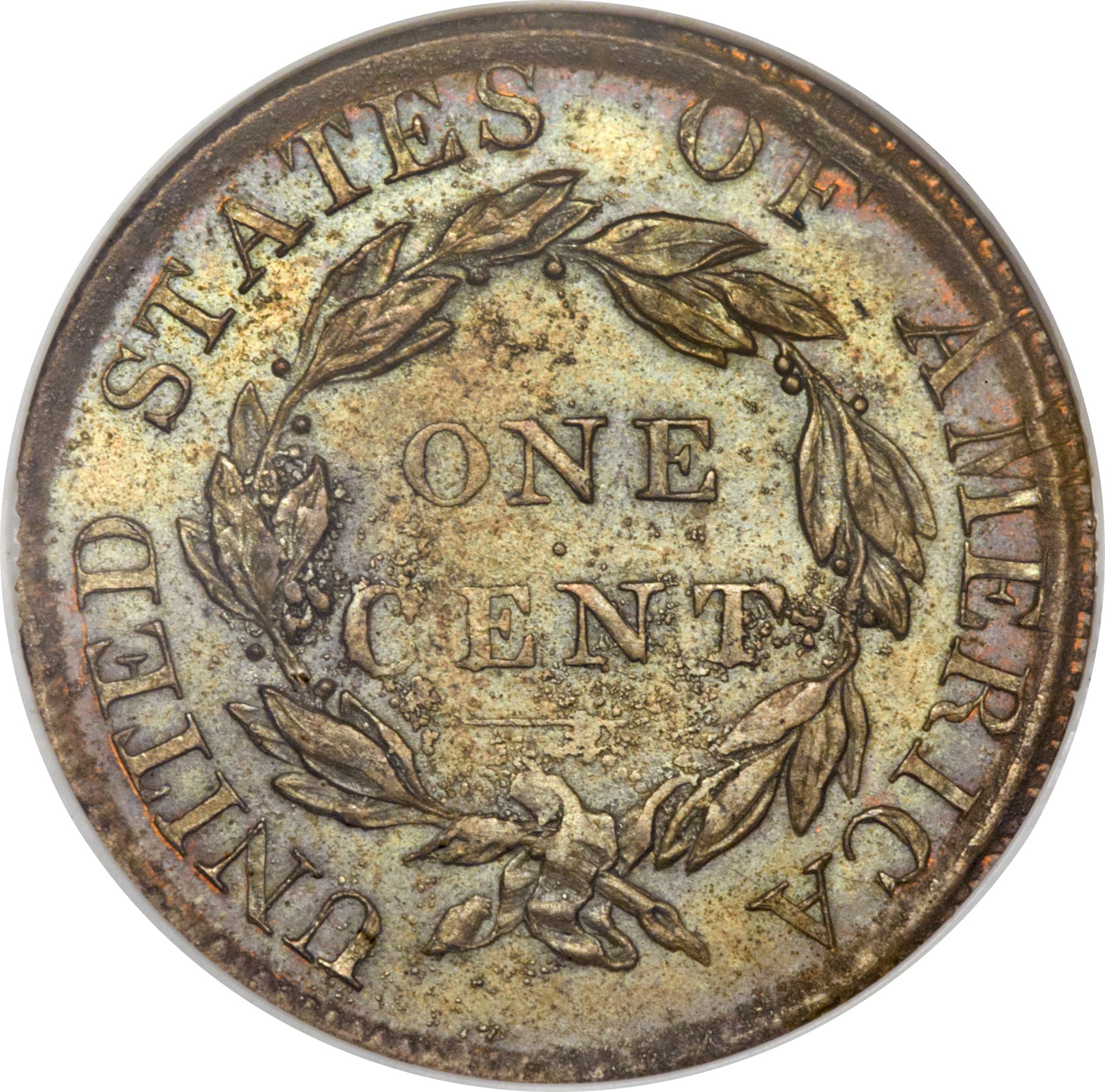 image for: 1823 1C Restrike MS64 Red and Brown NGC....